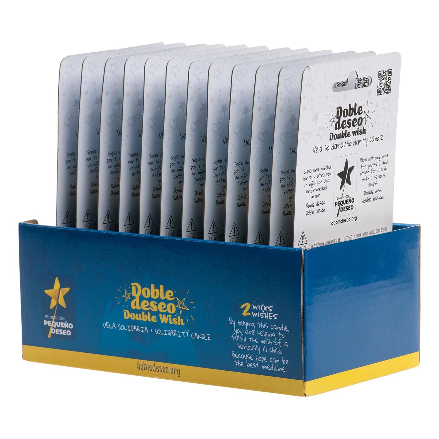 CANDELA DI COMPLEANNO SOLIDARIETÀ STELLA | Nº4