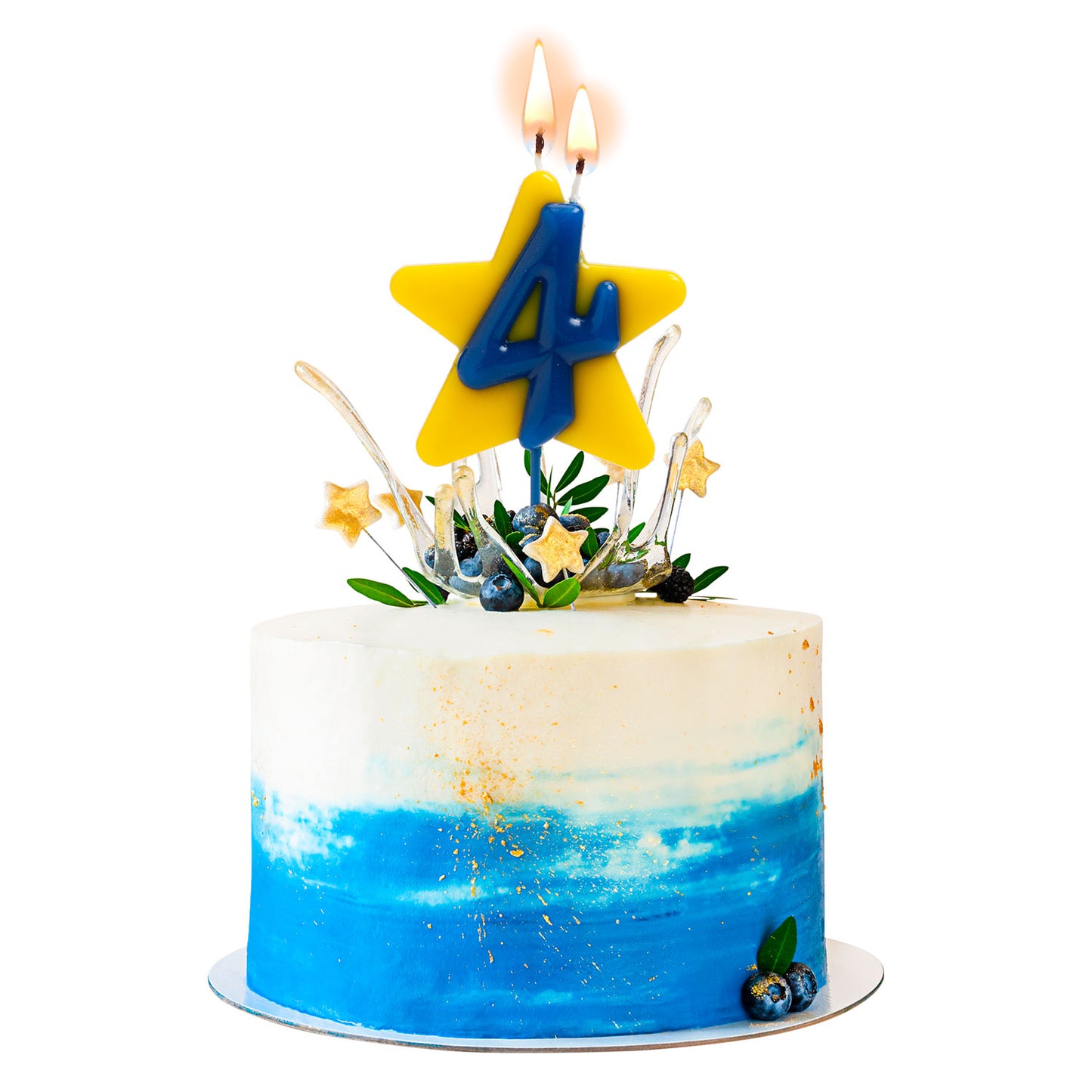 CANDELA DI COMPLEANNO SOLIDARIETÀ STELLA | Nº4