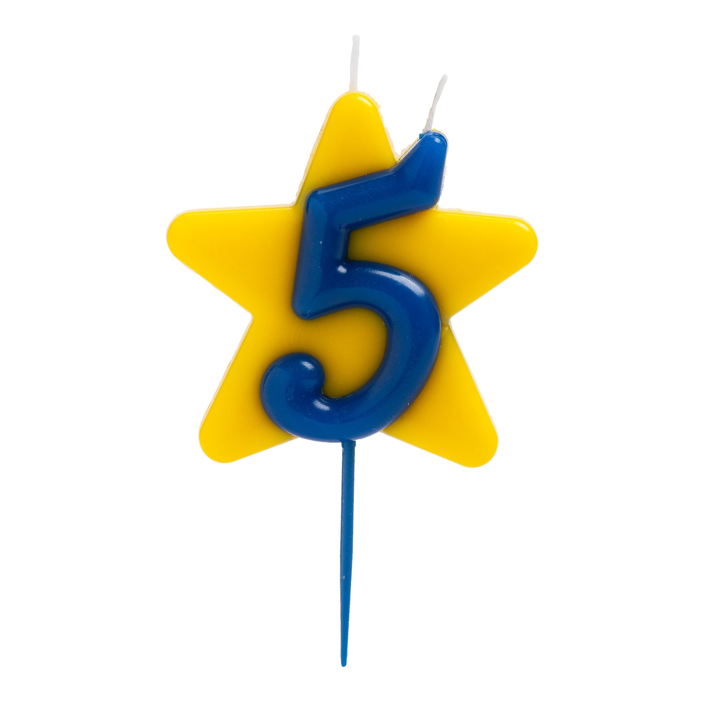 CANDELA DI COMPLEANNO SOLIDARIETÀ STELLA | Nº5