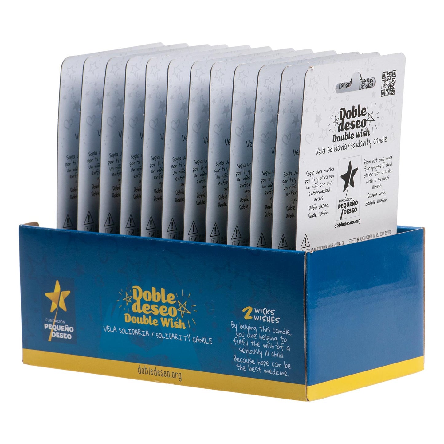 CANDELA DI COMPLEANNO SOLIDARIETÀ STELLA | Nº5