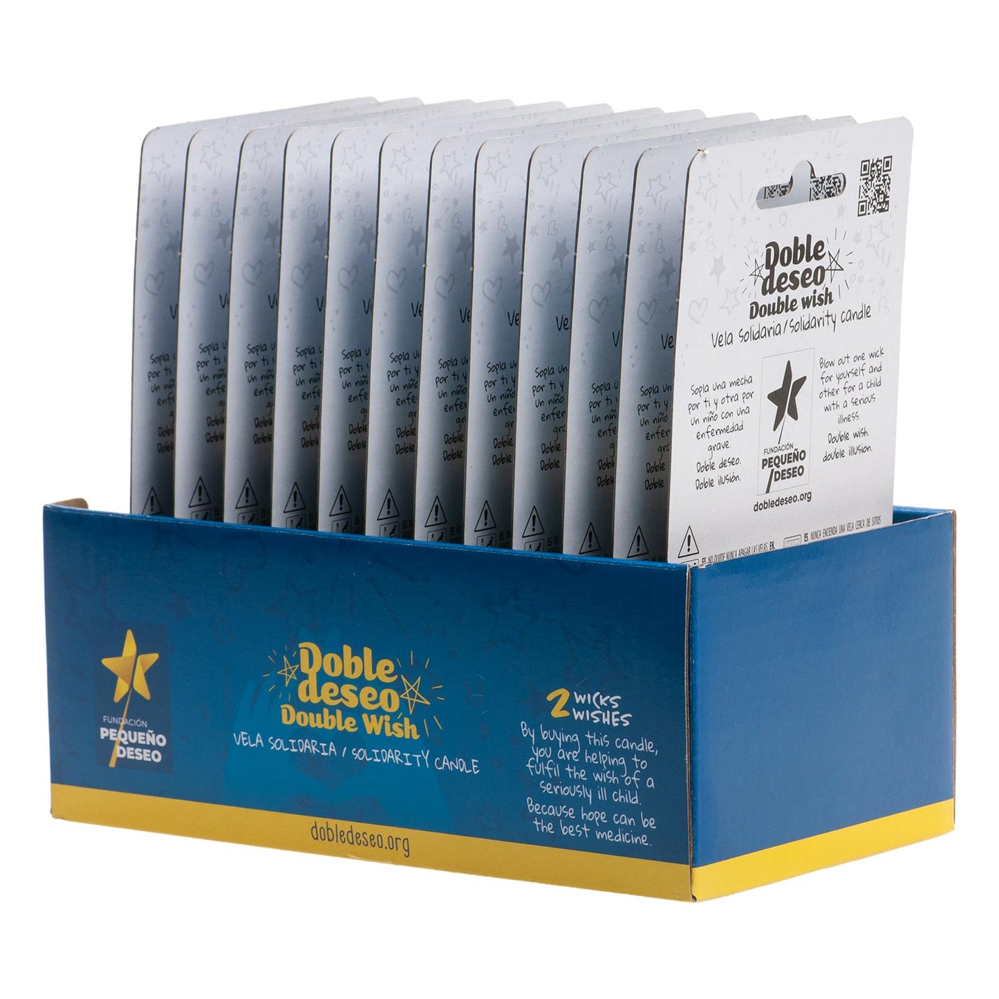 CANDELA DI COMPLEANNO SOLIDARIETÀ STELLA | Nº7