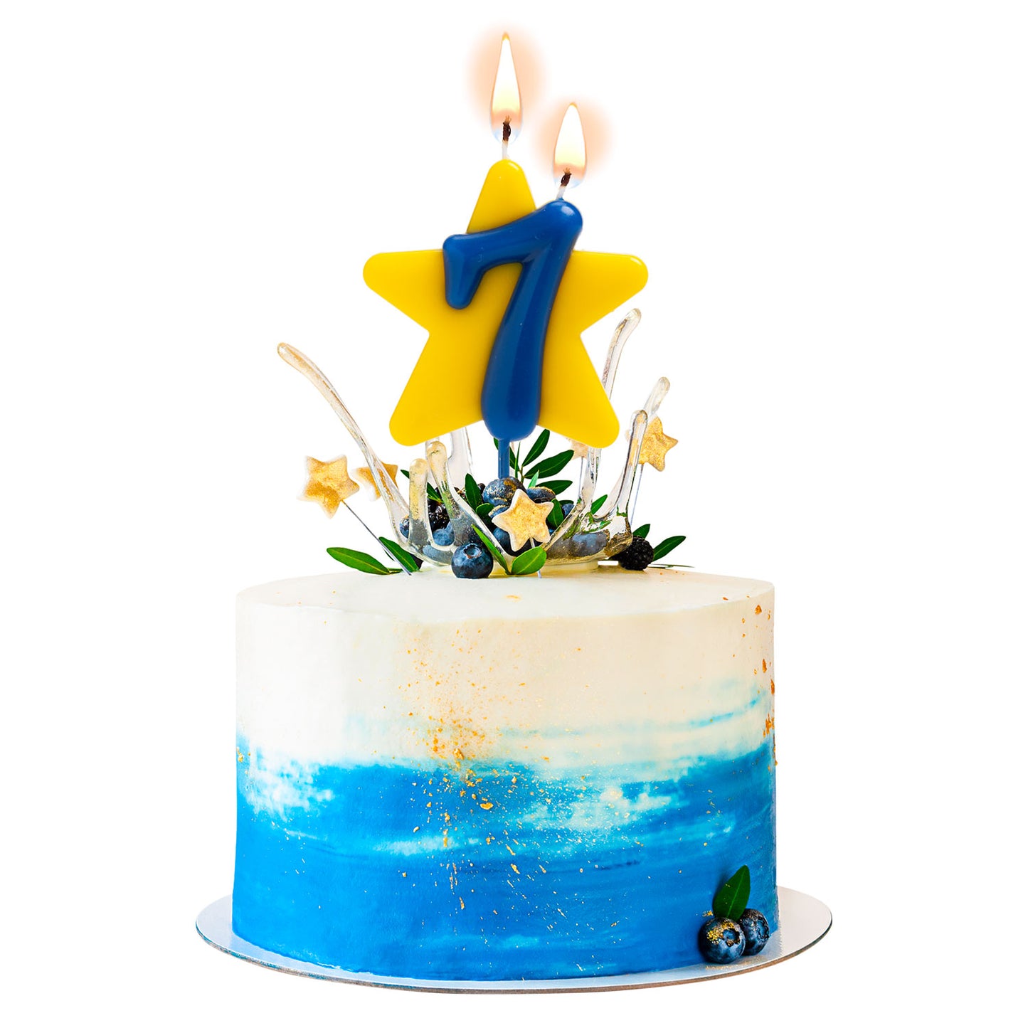 CHARITY BIRTHDAY CANDLE DOUBLE WISH STAR | No. 7