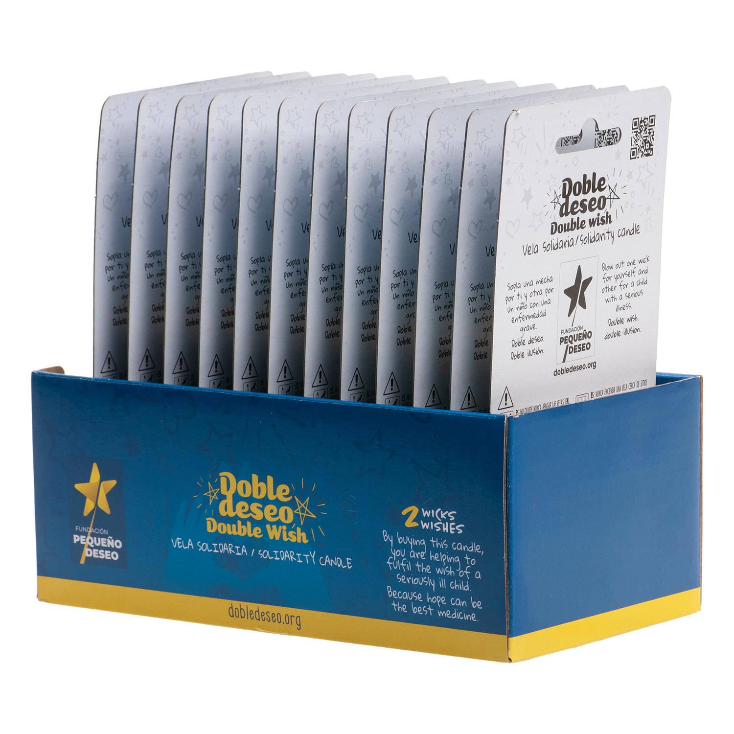 CANDELA DI COMPLEANNO SOLIDARIETÀ STELLA | Nº8