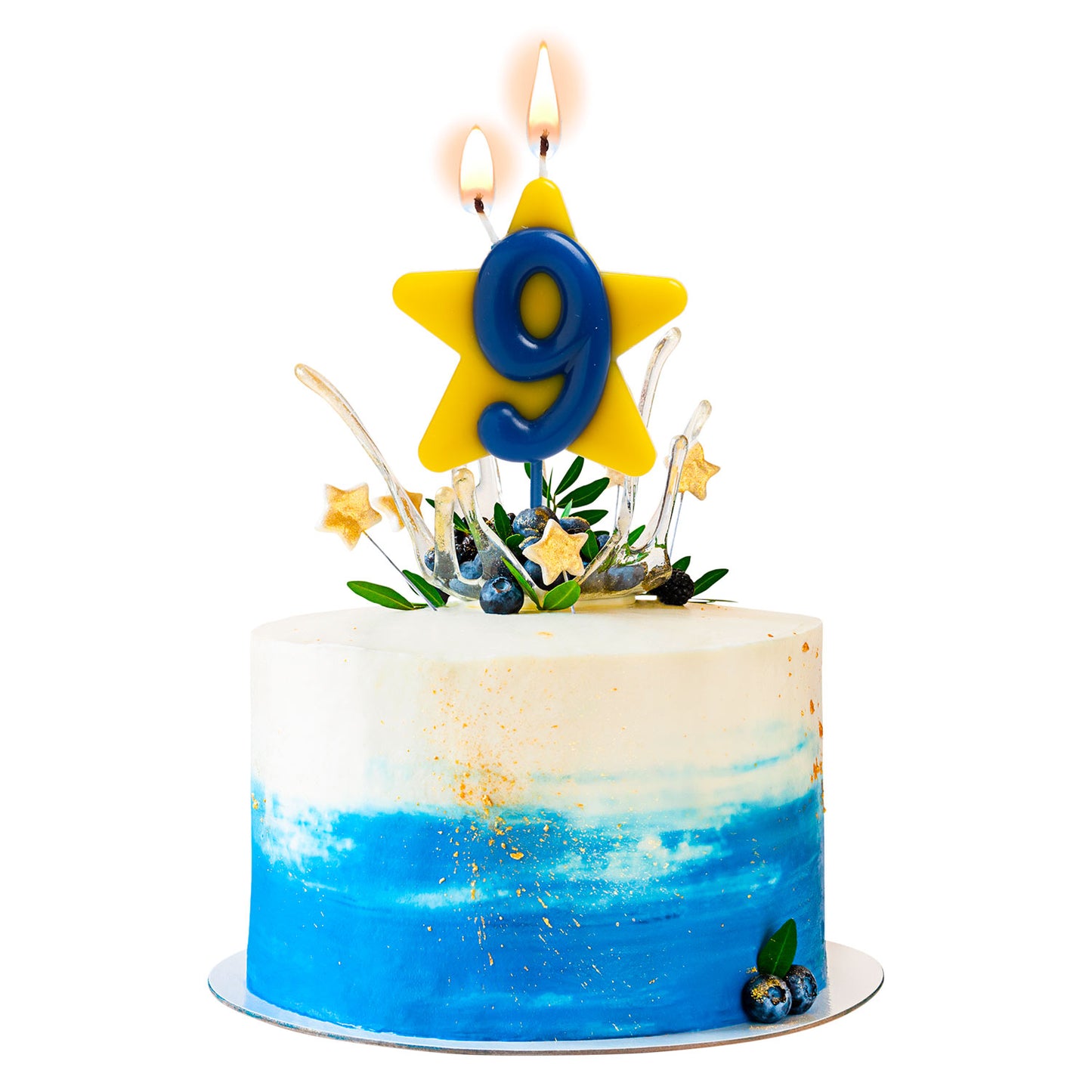 CANDELA DI COMPLEANNO SOLIDARIETÀ STELLA | Nº9