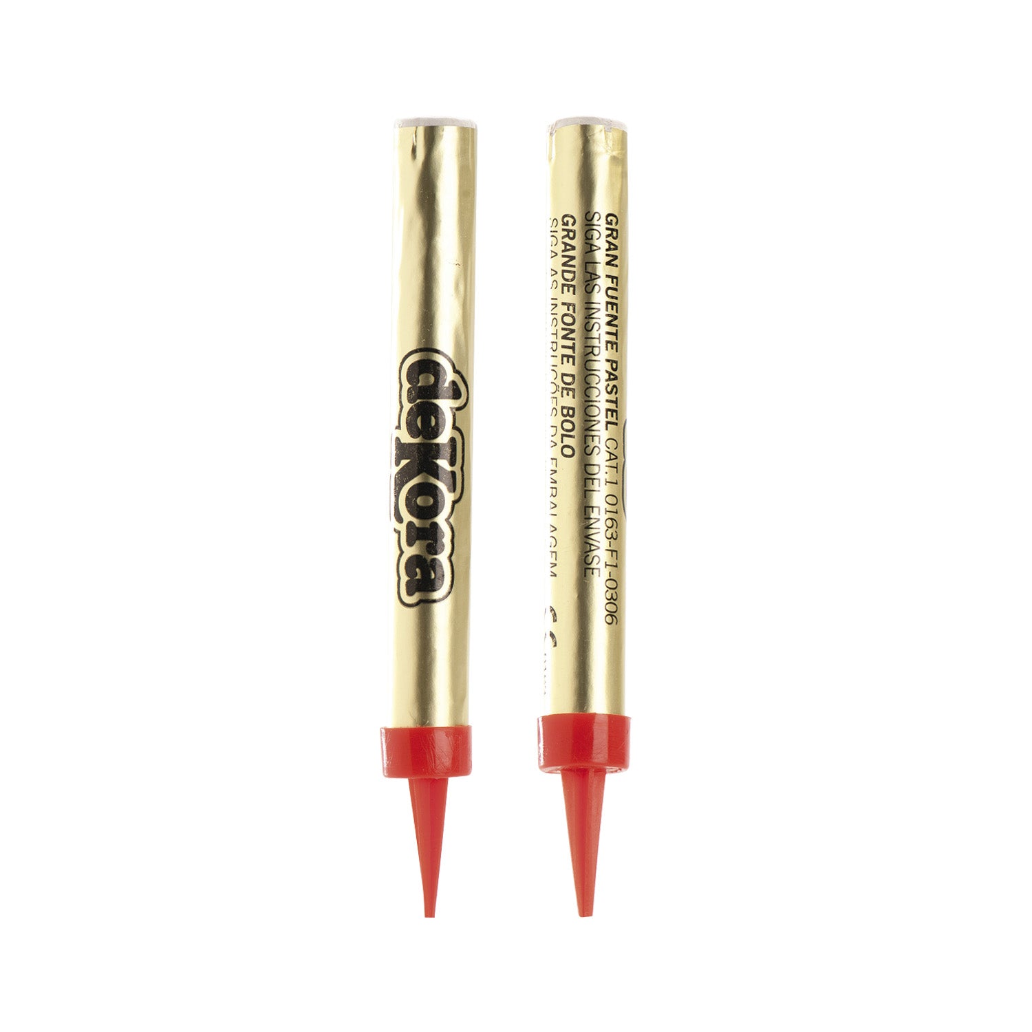 DISPLAY 60 BENGALAS DORADAS 12CM