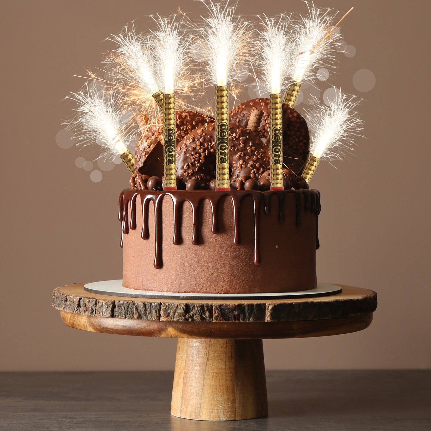 DISPLAY 60 BENGALAS DORADAS 12CM