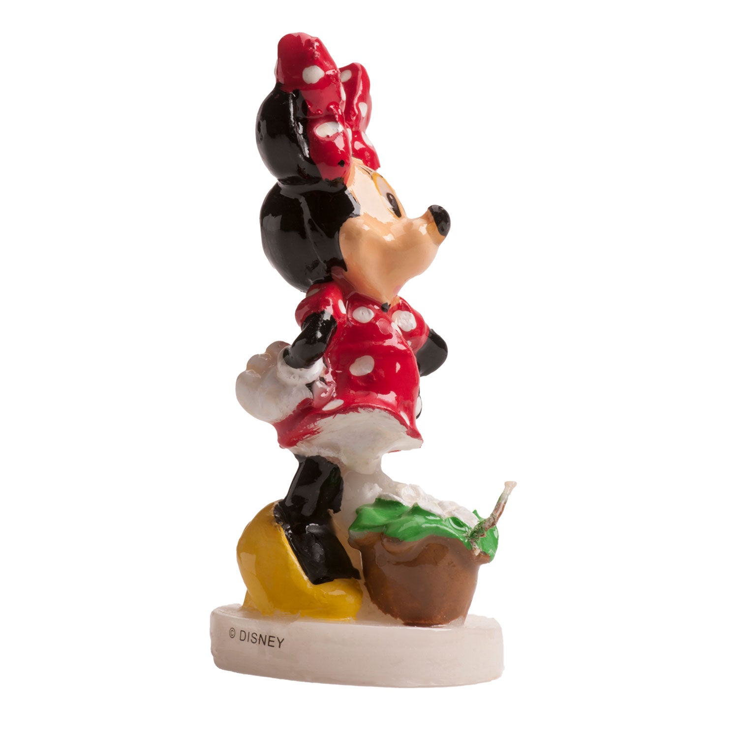 DISPLAY 6 VELAS 3D CUMPLEAÑOS MINNIE 8CM
