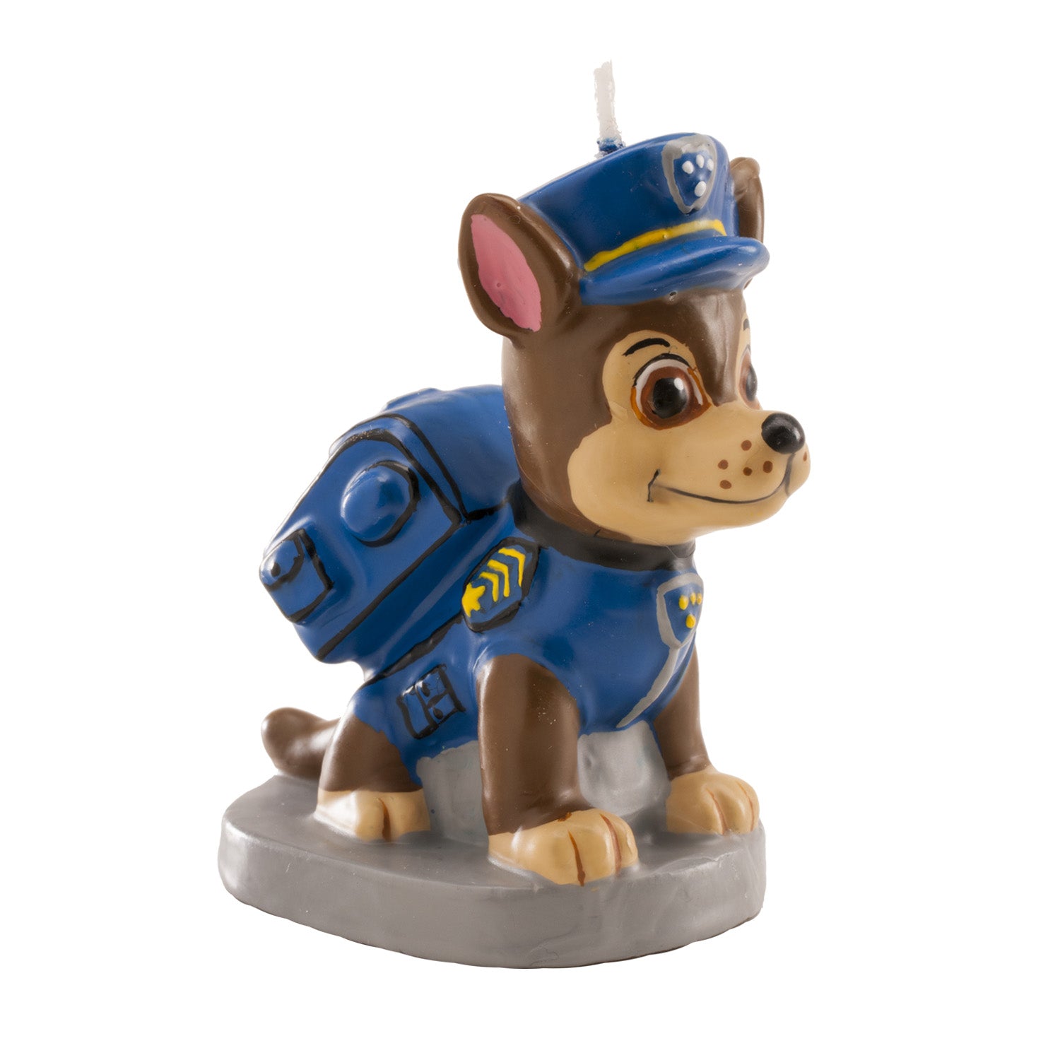 DISPLAY 6 VELAS 3D PAW PATROL CHASE 7 CM