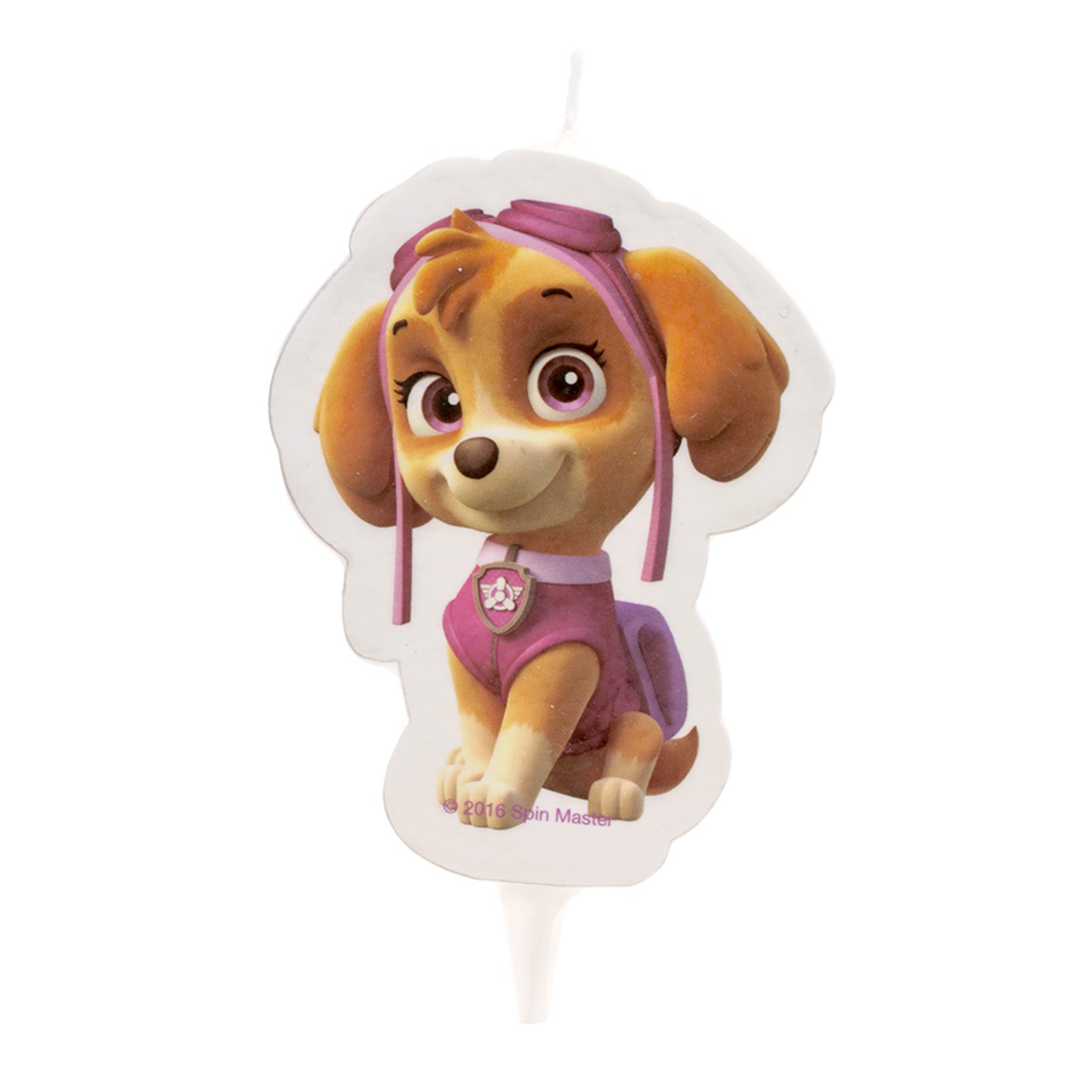 DISPLAY 12 BOUGIES 2D PAW PATROL SKYE 7,5CM