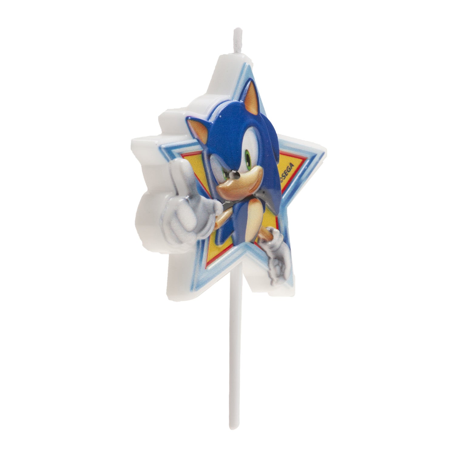VELAS DE ANIVERSÁRIO SONIC