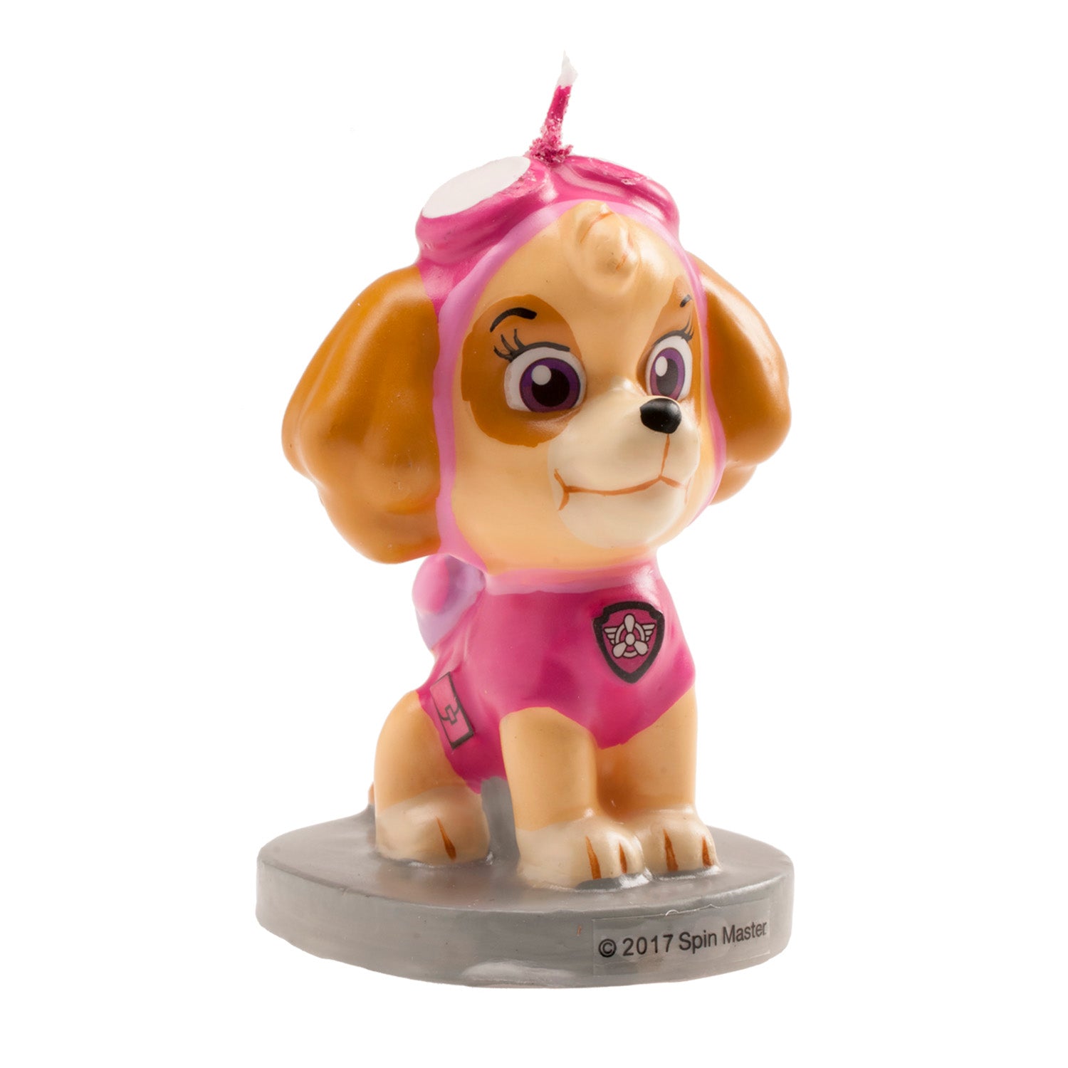 VELA DE CUMPLEAÑOS 3D SKYE PATRULLA CANINA 7CM