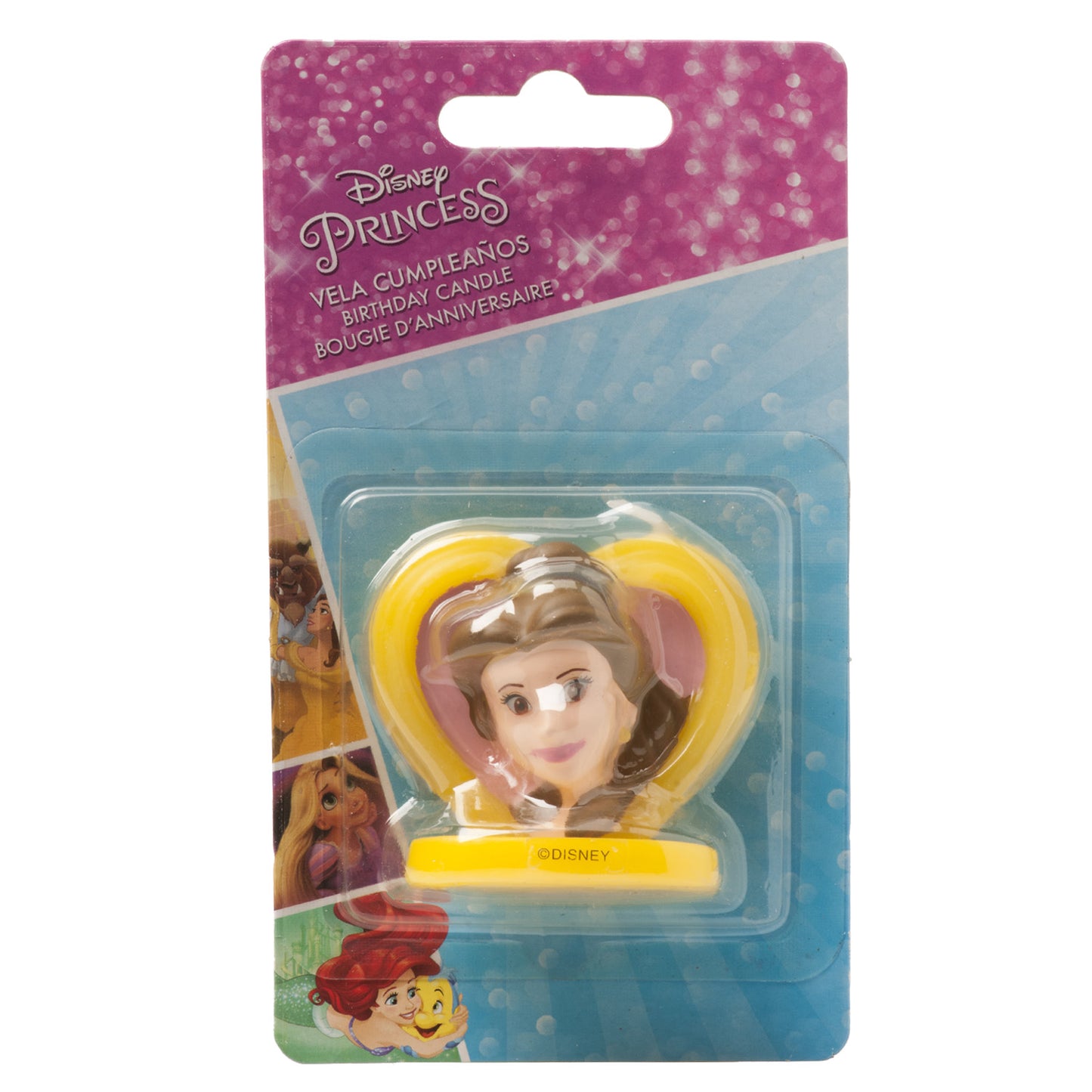 DISPLAY 8 BEAUTY HEART 3D BIRTHDAY CANDLES 5,5 CM