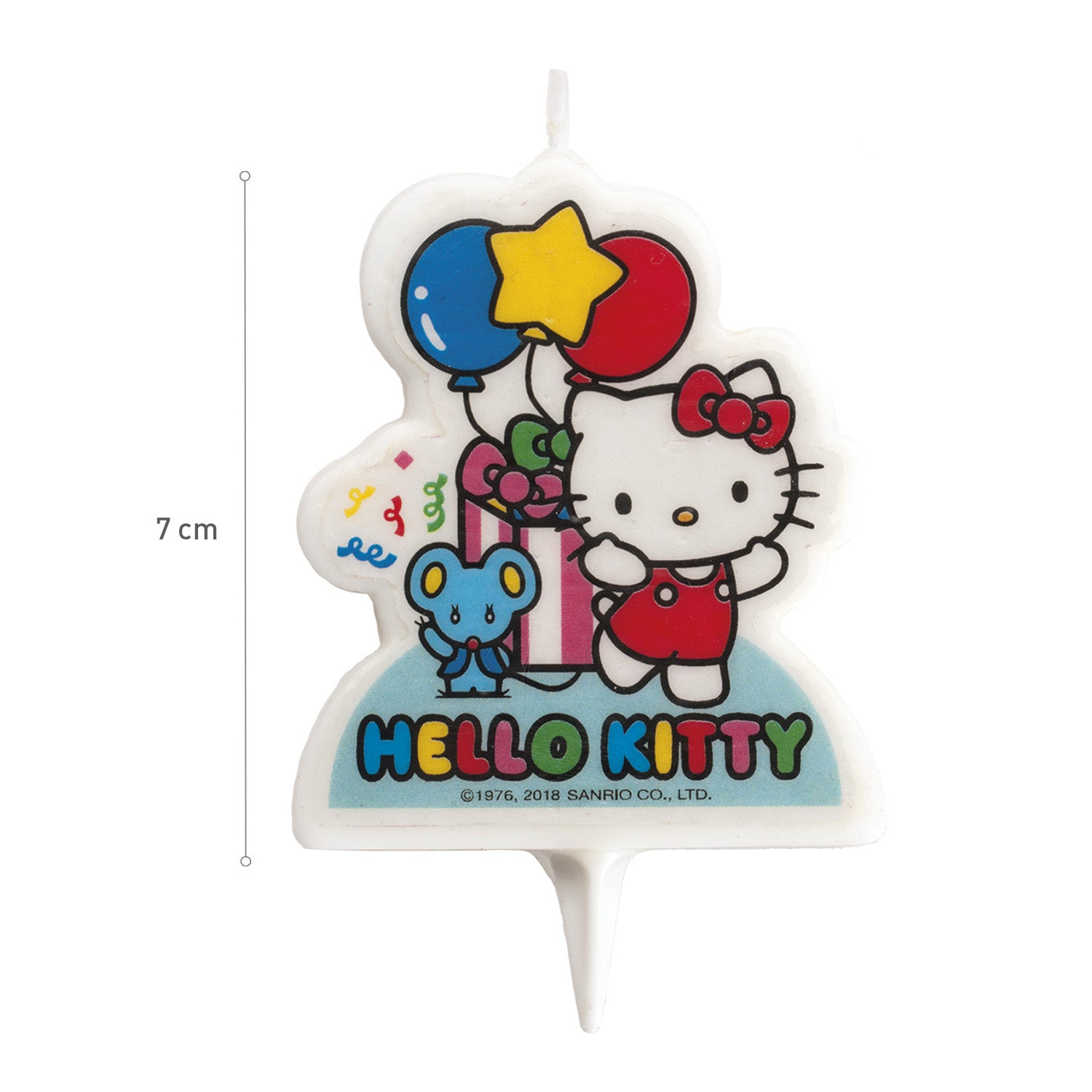 ESPOSITORE 12 CANDELINE 2D HELLO KITTY