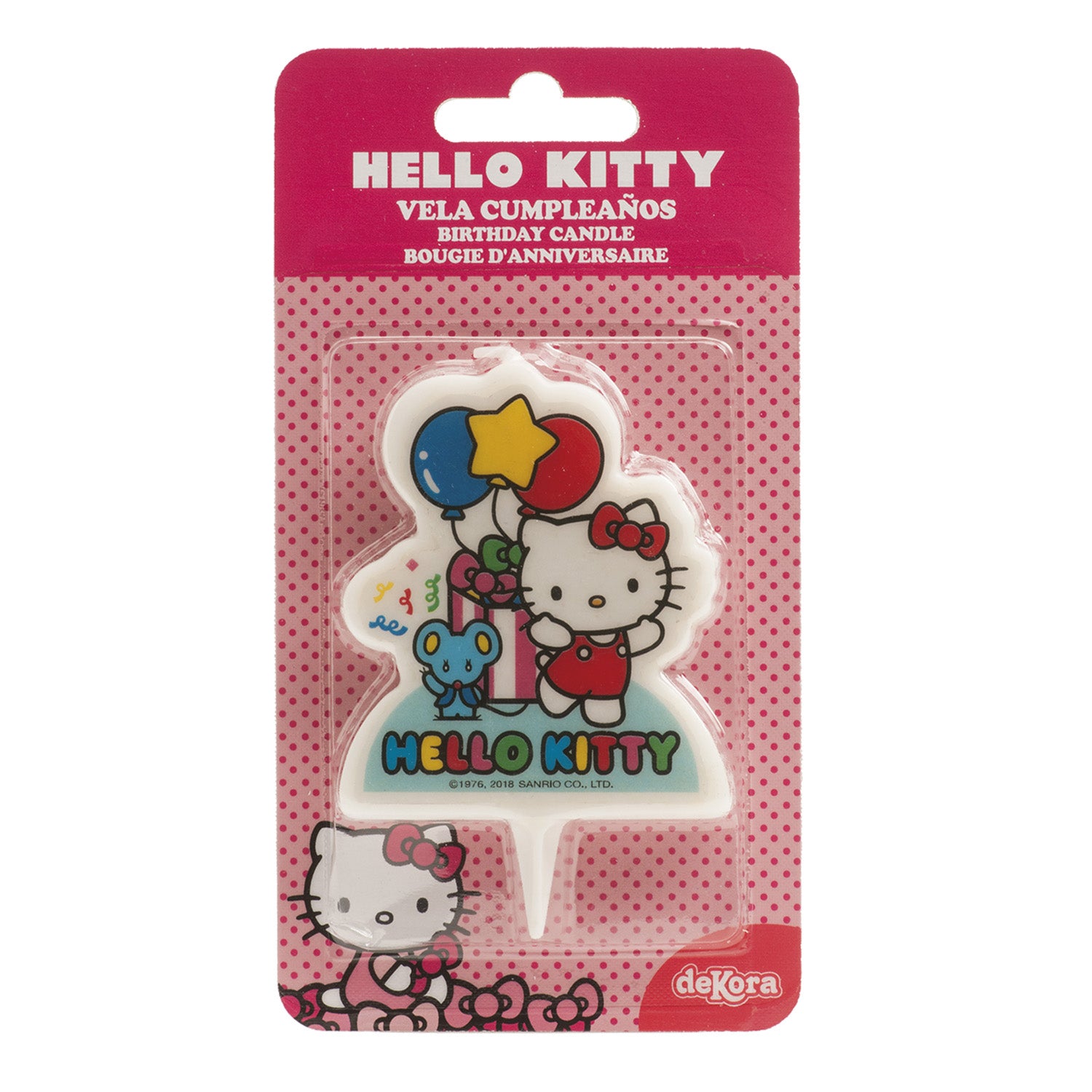 ESPOSITORE 12 CANDELINE 2D HELLO KITTY
