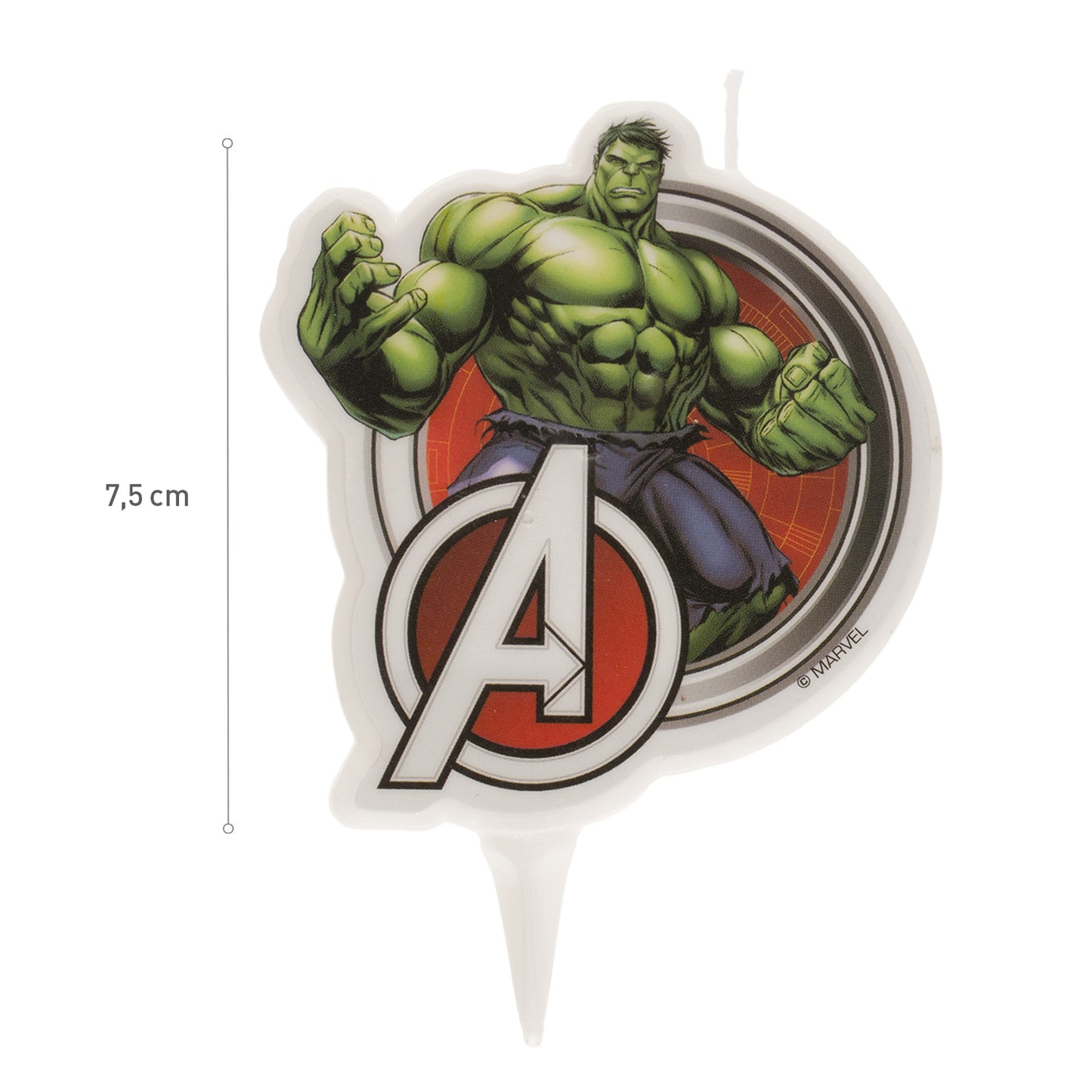 ESPOSITORE 12 CANDELINE 2D HULK