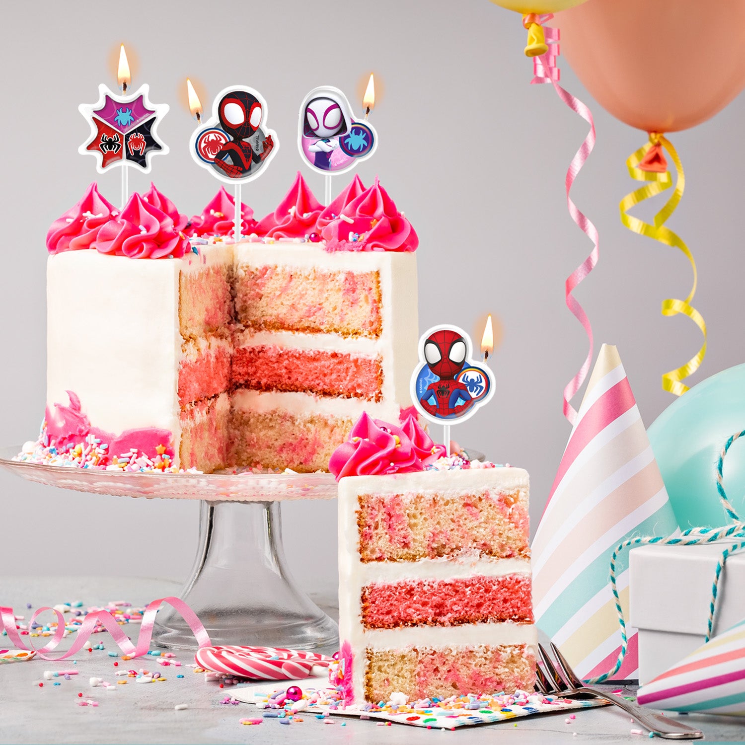 BOUGIE ANNIVERSAIRE SPIDEY 4U