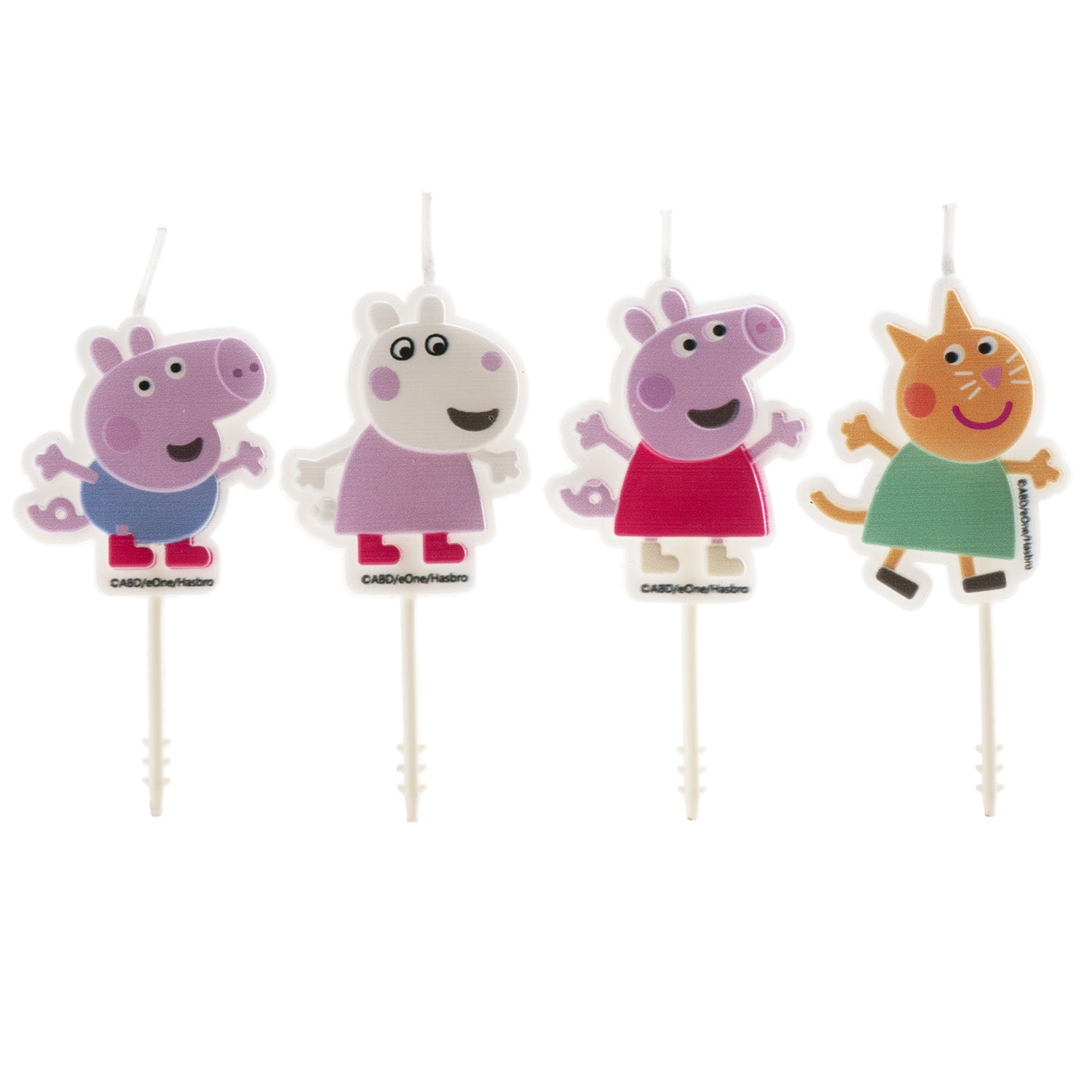 4 VELAS ANIVERSARIO PEPPA PIG