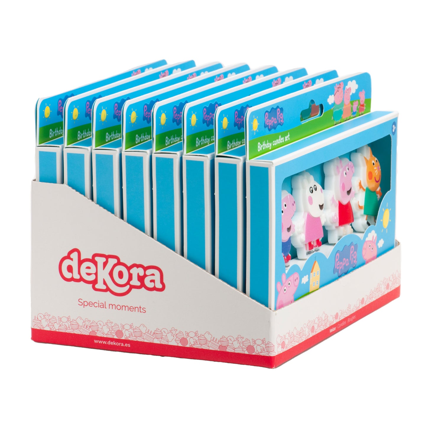 VELAS CUMPLEAÑOS PEPPA PIG 4UD