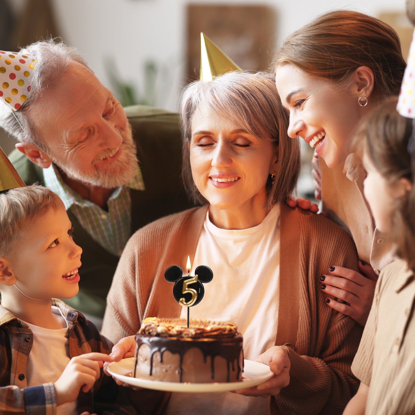 VELAS DE CUMPLEAÑOS OREJAS MICKEY MOUSE 8.5 CM | Nº2