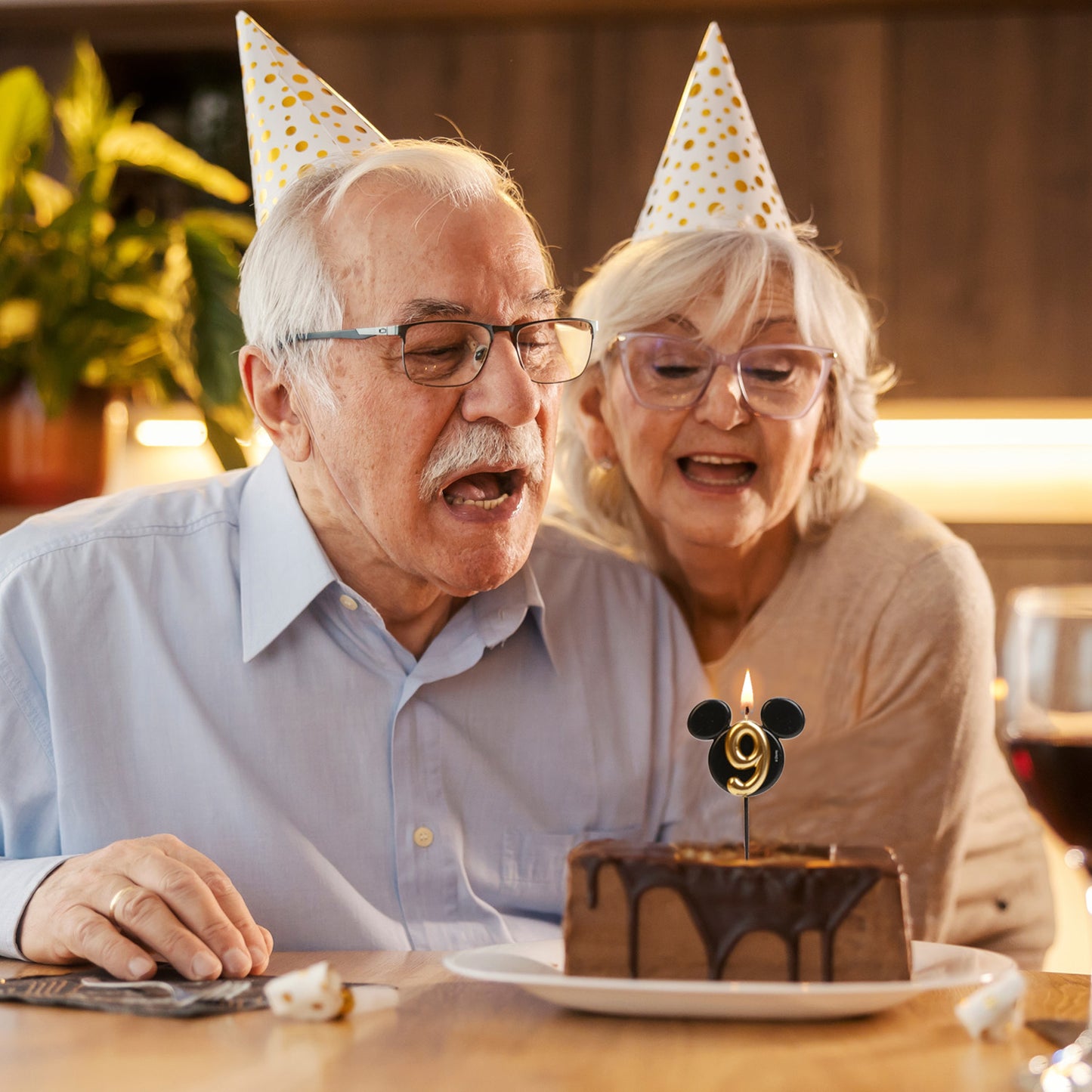 BOUGIES D'ANNIVERSAIRE OREILLES DE MICKEY MOUSE 8,5 CM | N°7