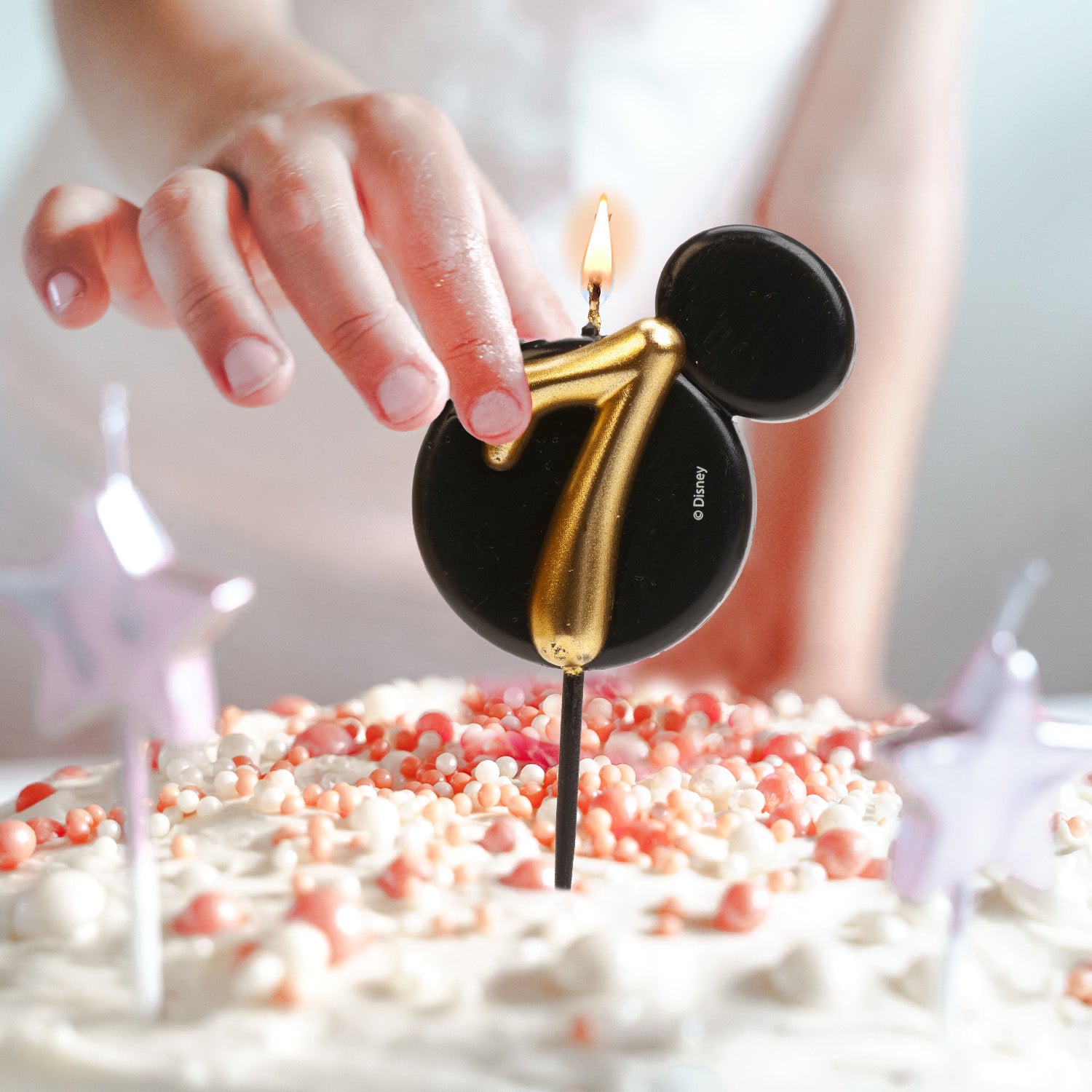 BOUGIES D'ANNIVERSAIRE OREILLES DE MICKEY MOUSE 8,5 CM | N°7