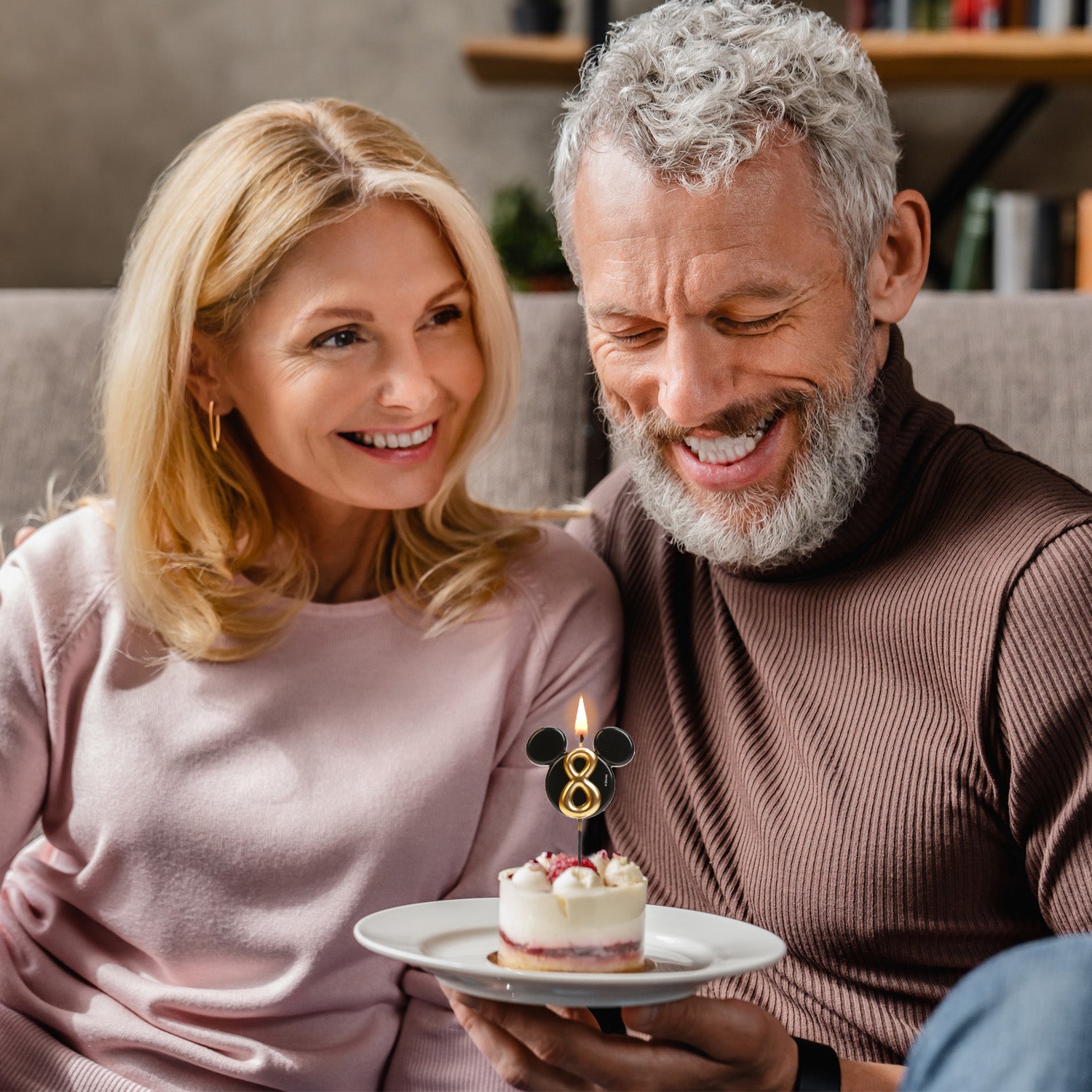 BOUGIES D'ANNIVERSAIRE OREILLES DE MICKEY MOUSE 8,5 CM | N°9