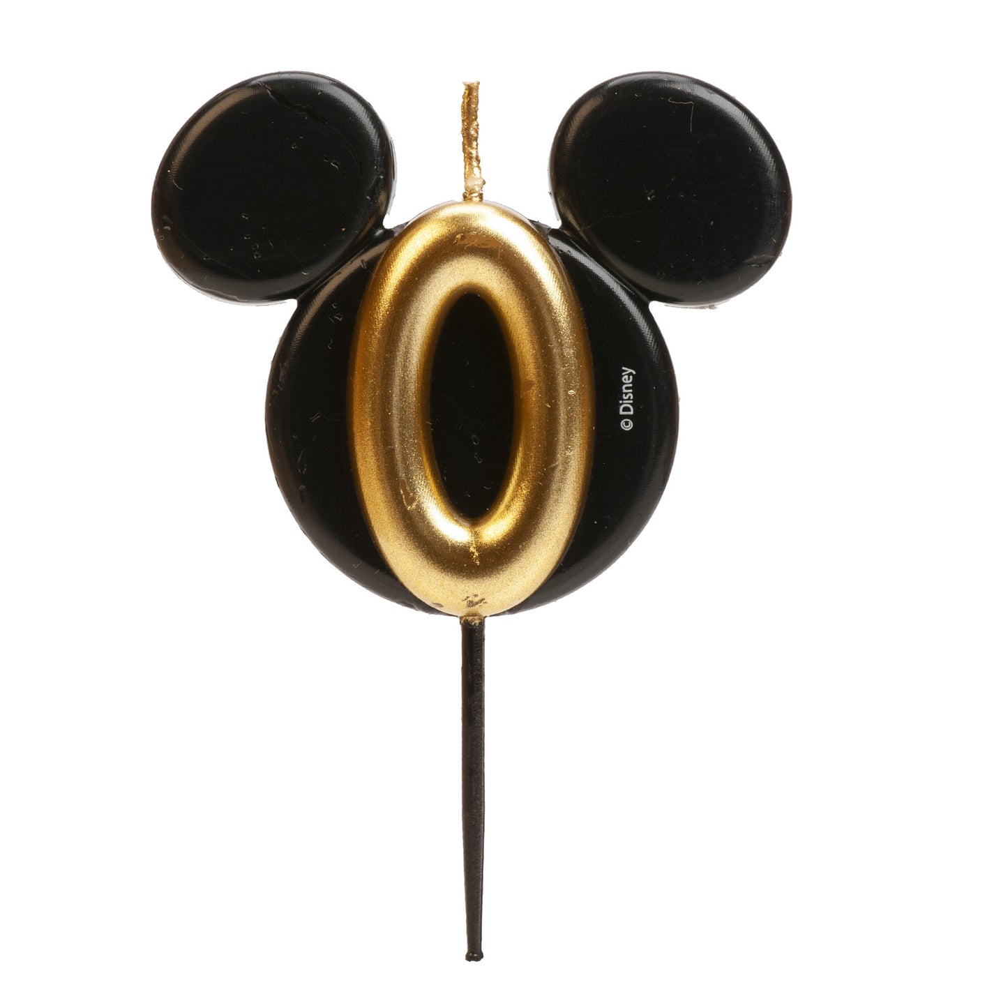 VELAS DE ANIVERSÁRIO ORELHAS DO MICKEY MOUSE 8,5 CM | Nº 0