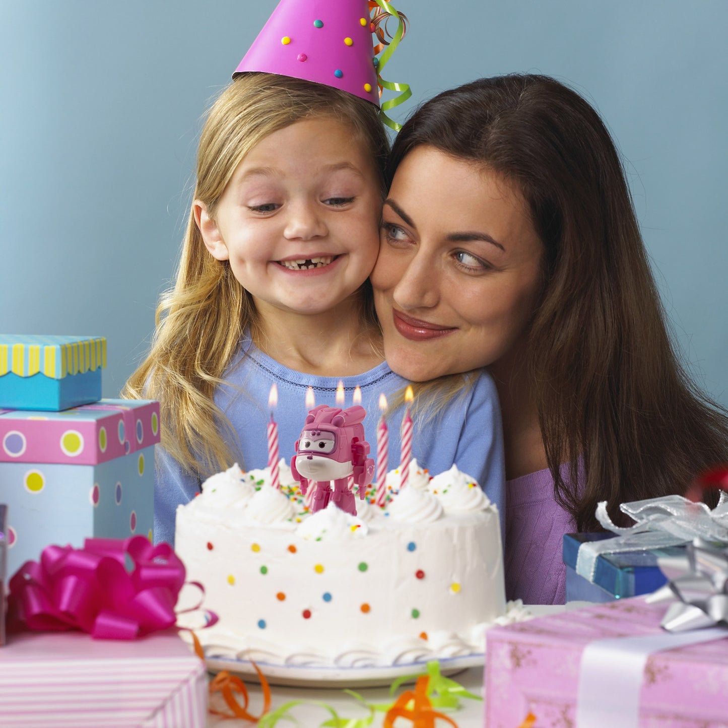 CONJ. 6 PVC SUPER WINGS DIZZY 7 CM