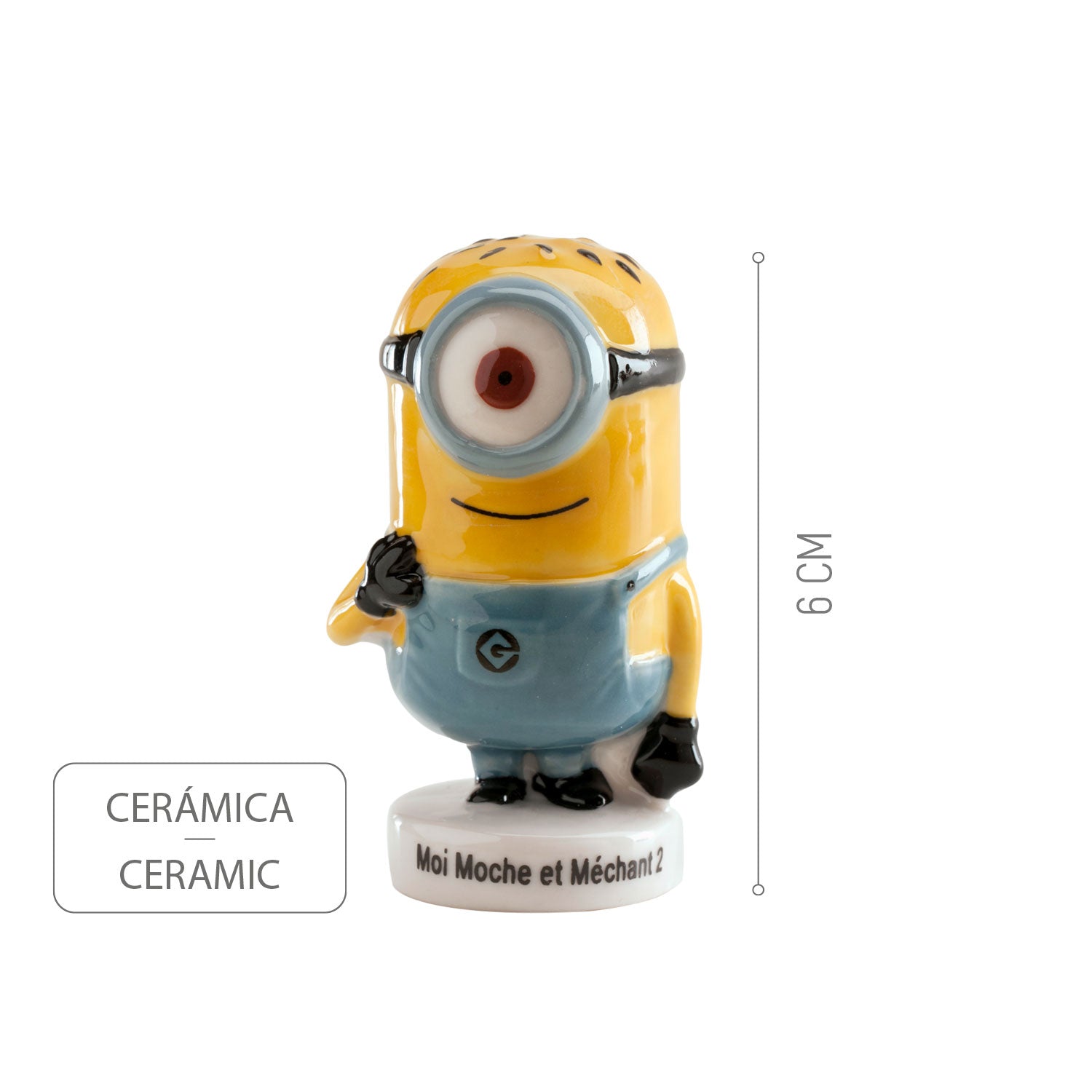 MINIONS STUART FIGURA CERAMICA 6CM