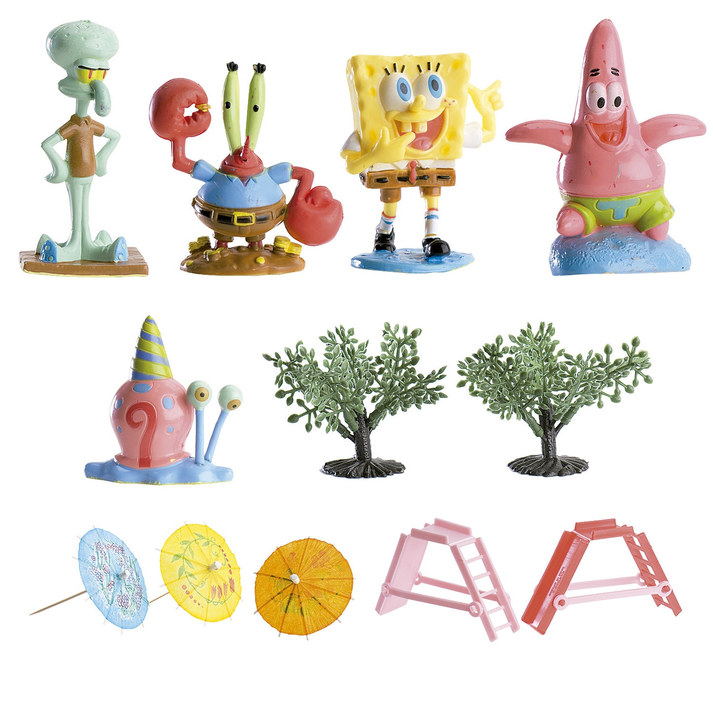 KIT PVC BOB ESPONJA PARA DECORAR TARTAS
