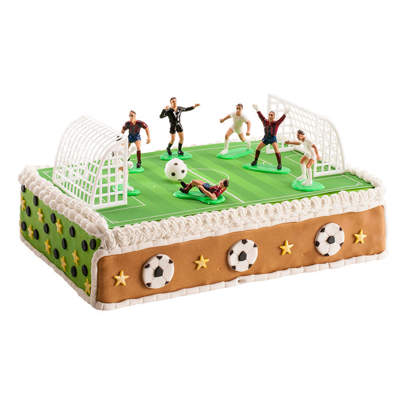 CAJA 12 KITS PLÁSTICO "FÚTBOL" 5 - 6,5 CM