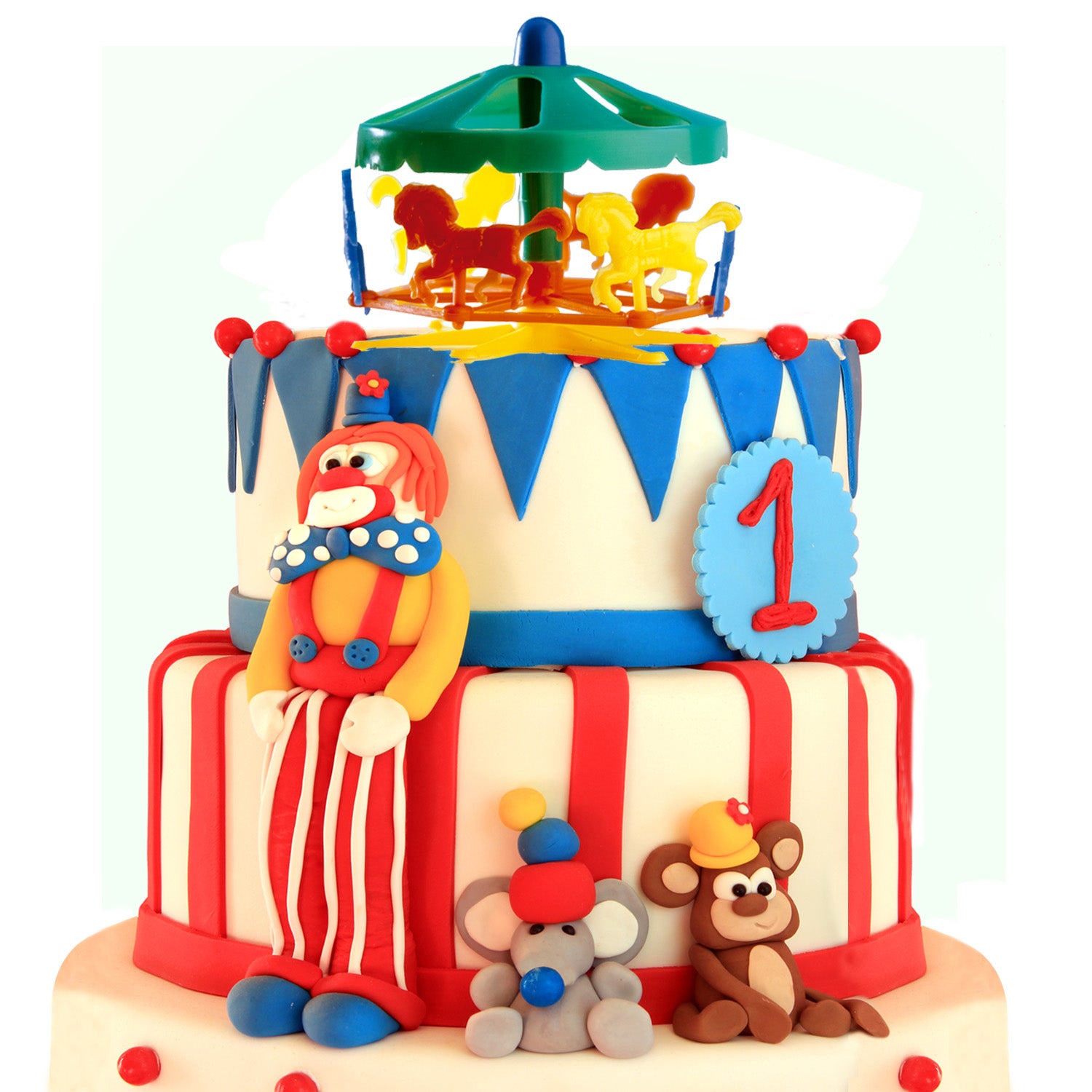PLASTIC CAROUSEL Ø 8*7CM