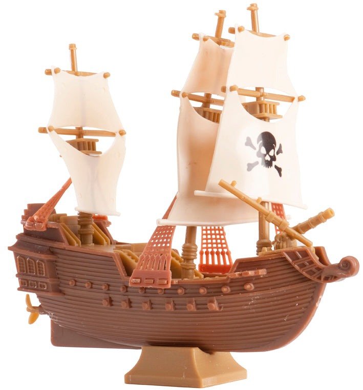 NAVIO PIRATA PLÁSTICO 11X11CM