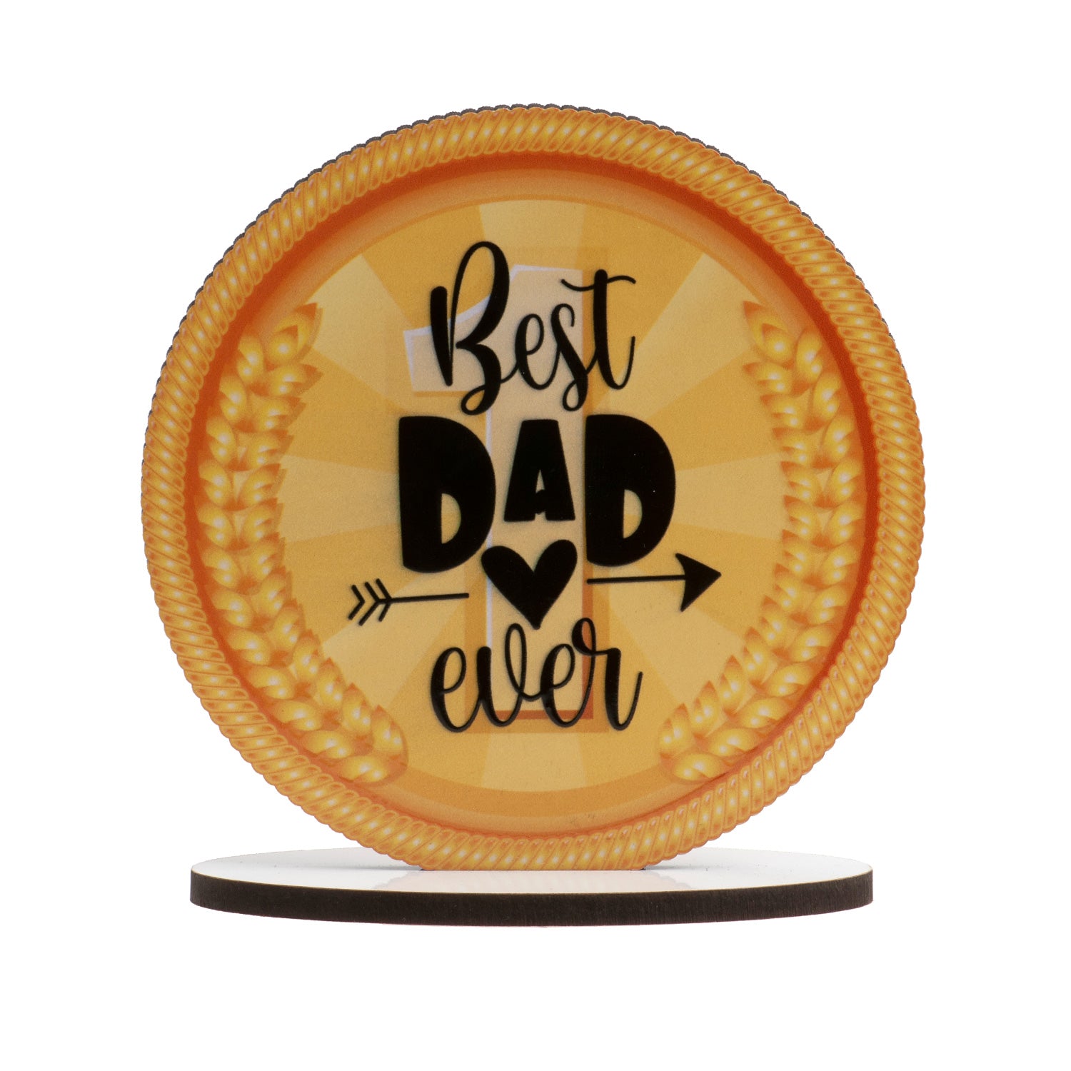 BEST DAD EVER CAKE TOPPER 11,5CM