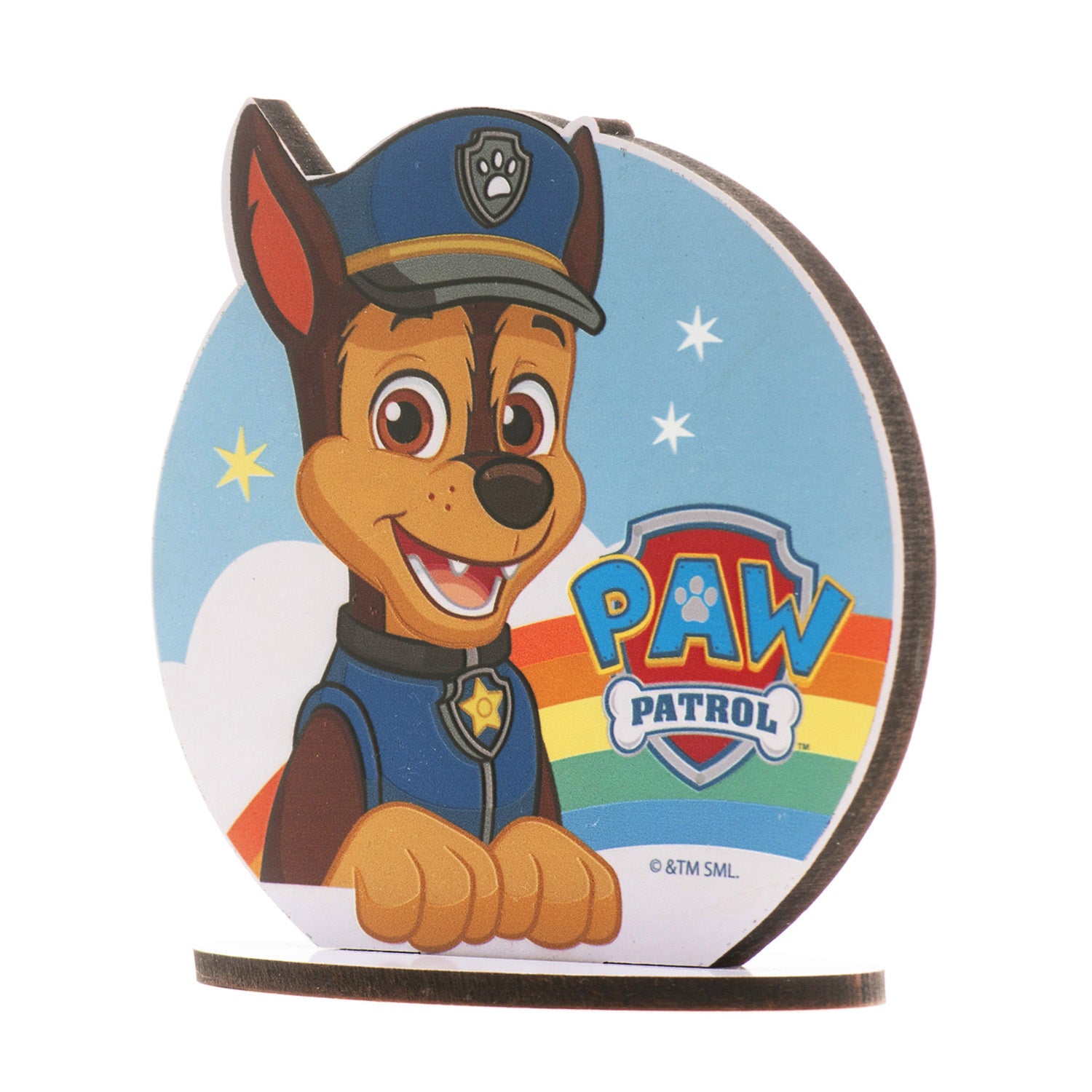 CAKE TOPPER CHASE PATRULHA PATA 12X12,5CM