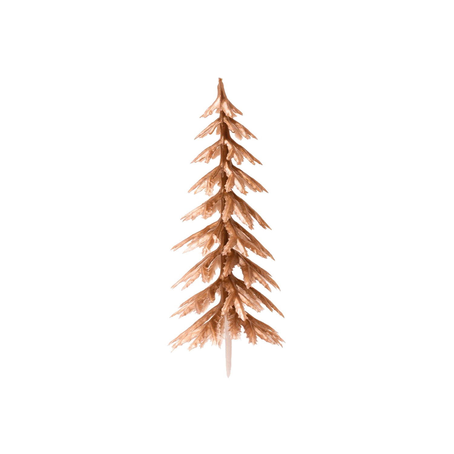CAKE TOPPER PLASTIQUE PIN BRONZE 8,5CM 72 PCS