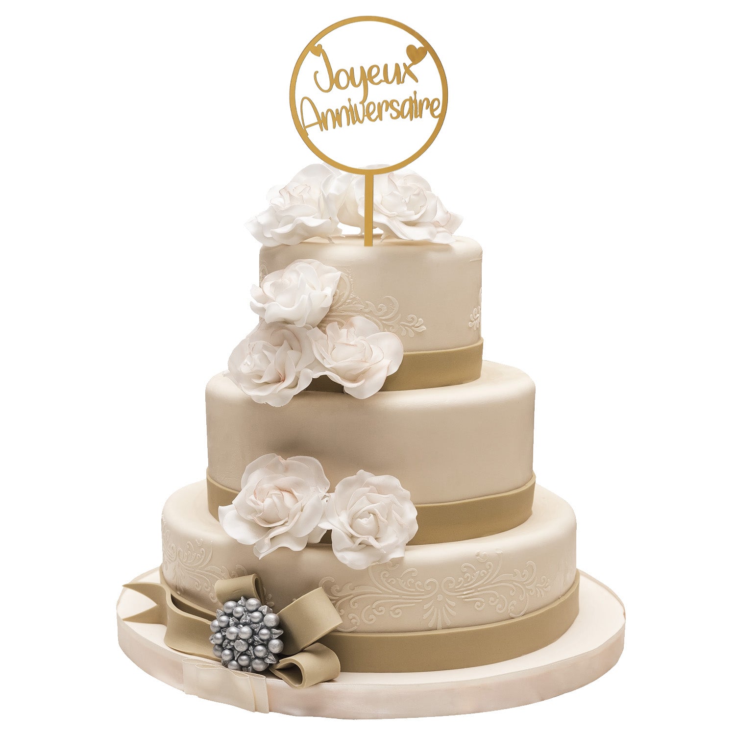 CAKE TOPPER HAPPY BIRTHDAY 10X16CM