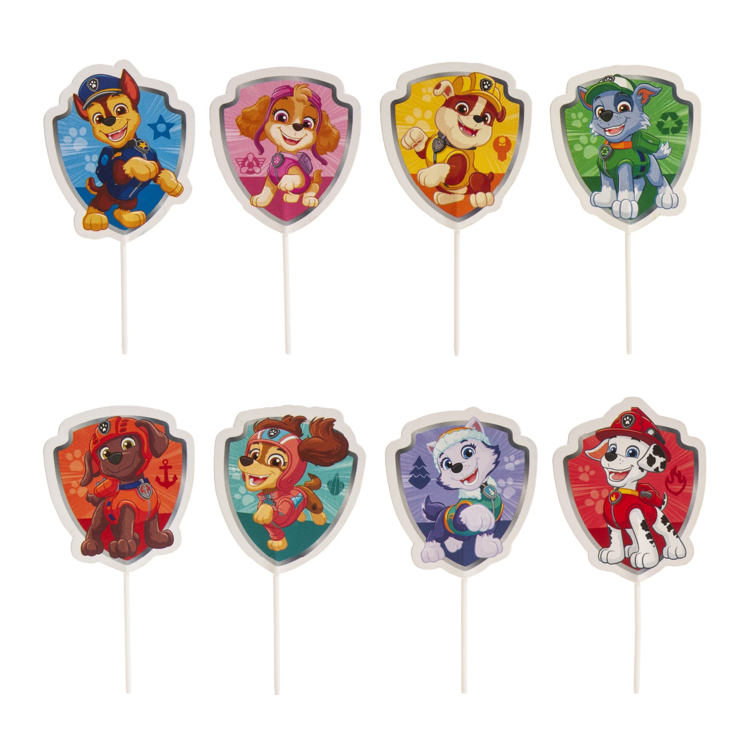 CAKE TOPPERS PAW PATROL 8 MODELS 16 UNITS
