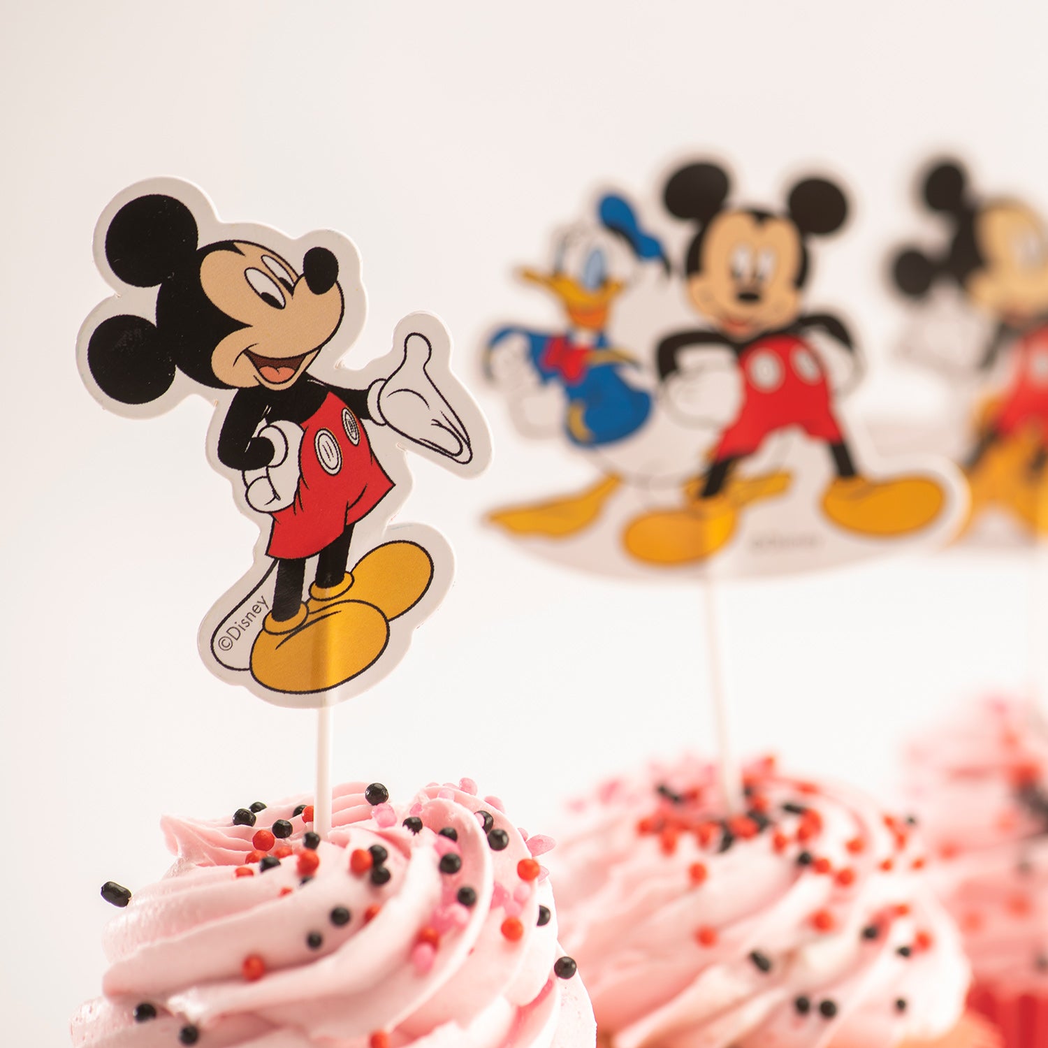 CAKE TOPPERS MICKEY MOUSE PAPER 8 MODELS 16 UNITS