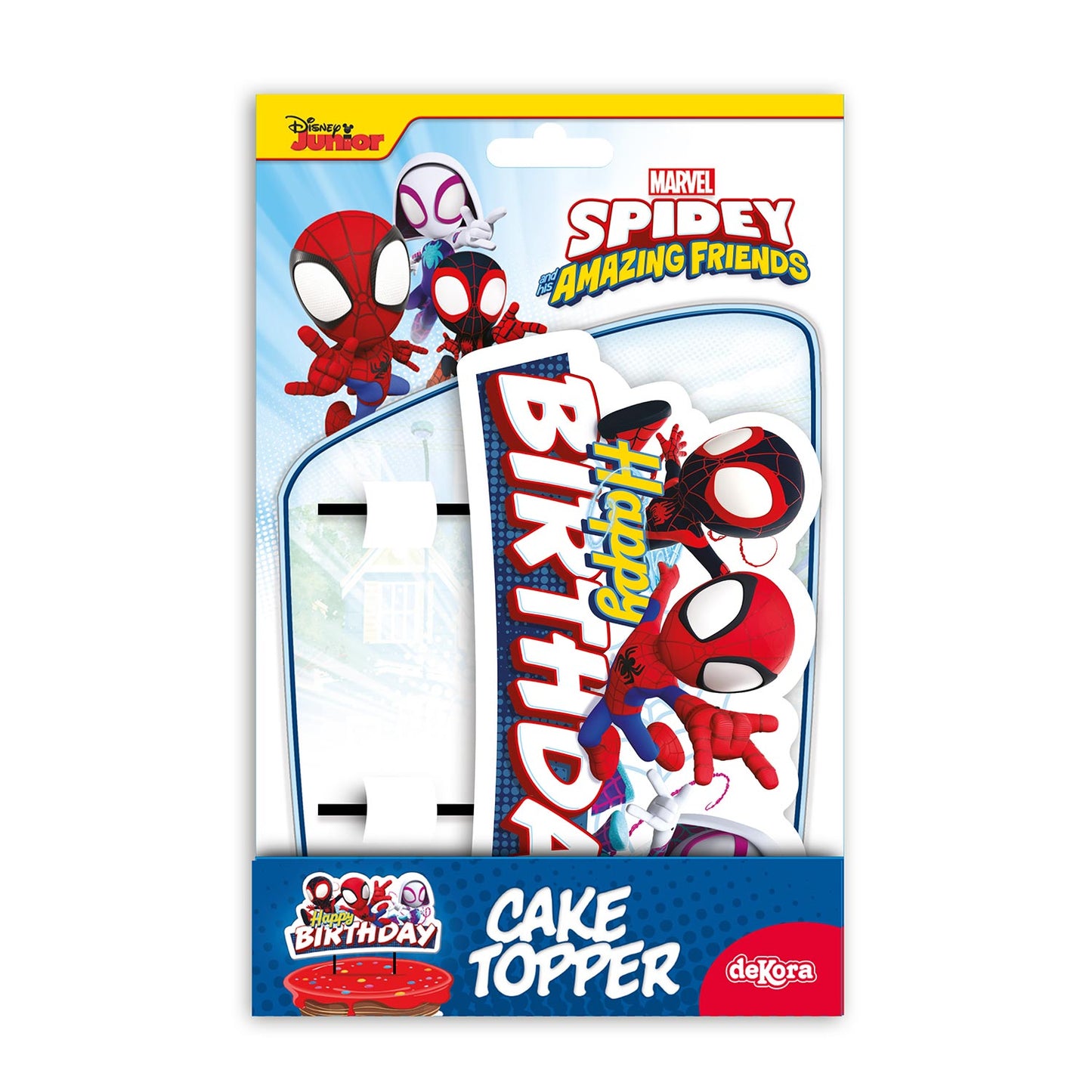 CAKE TOPPERS PAPEL SPIDEY 17,5X15CM