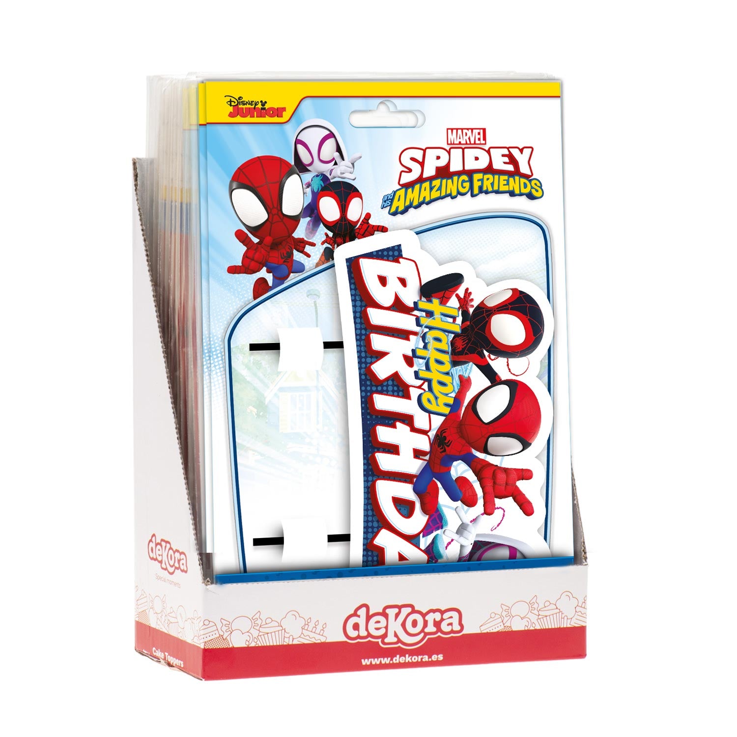 CAKE TOPPERS PAPEL SPIDEY 17,5X15CM