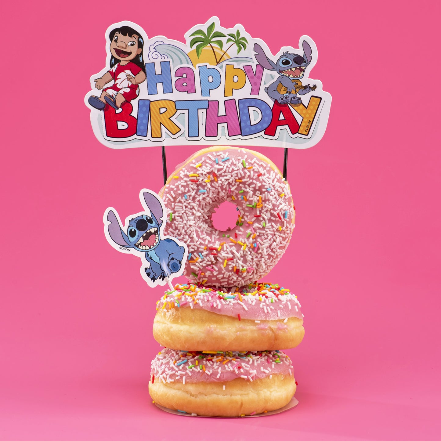 CAKE TOPPERS DI CARTA STITCH 17,5CM