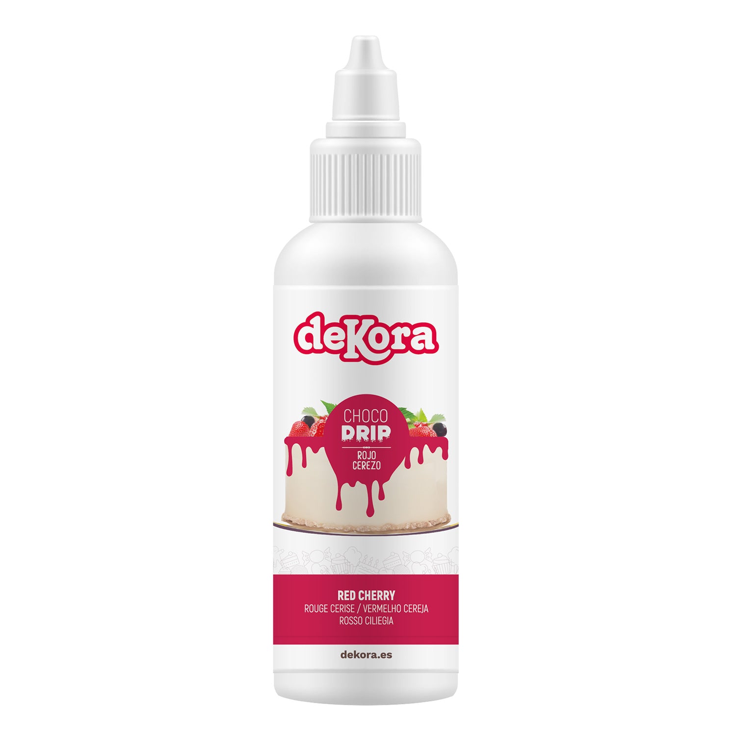 CHOCO DRIP ROJO CEREZO 180 GR