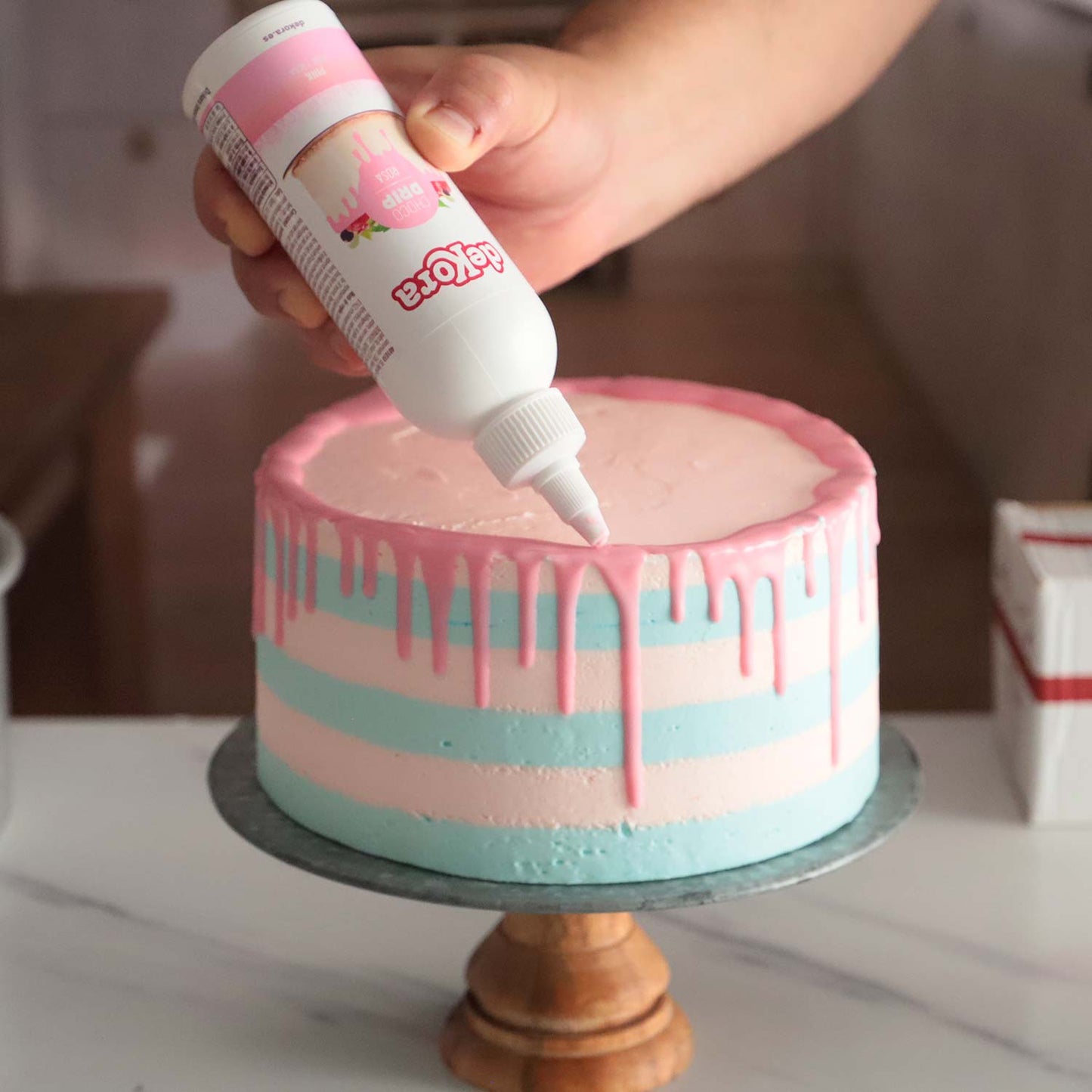 CHOCO DRIP ROSE 180 GR