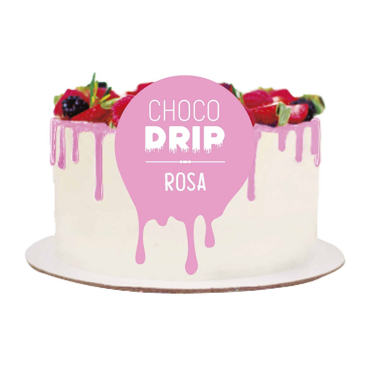 CHOCO DRIP PINK 180 GR