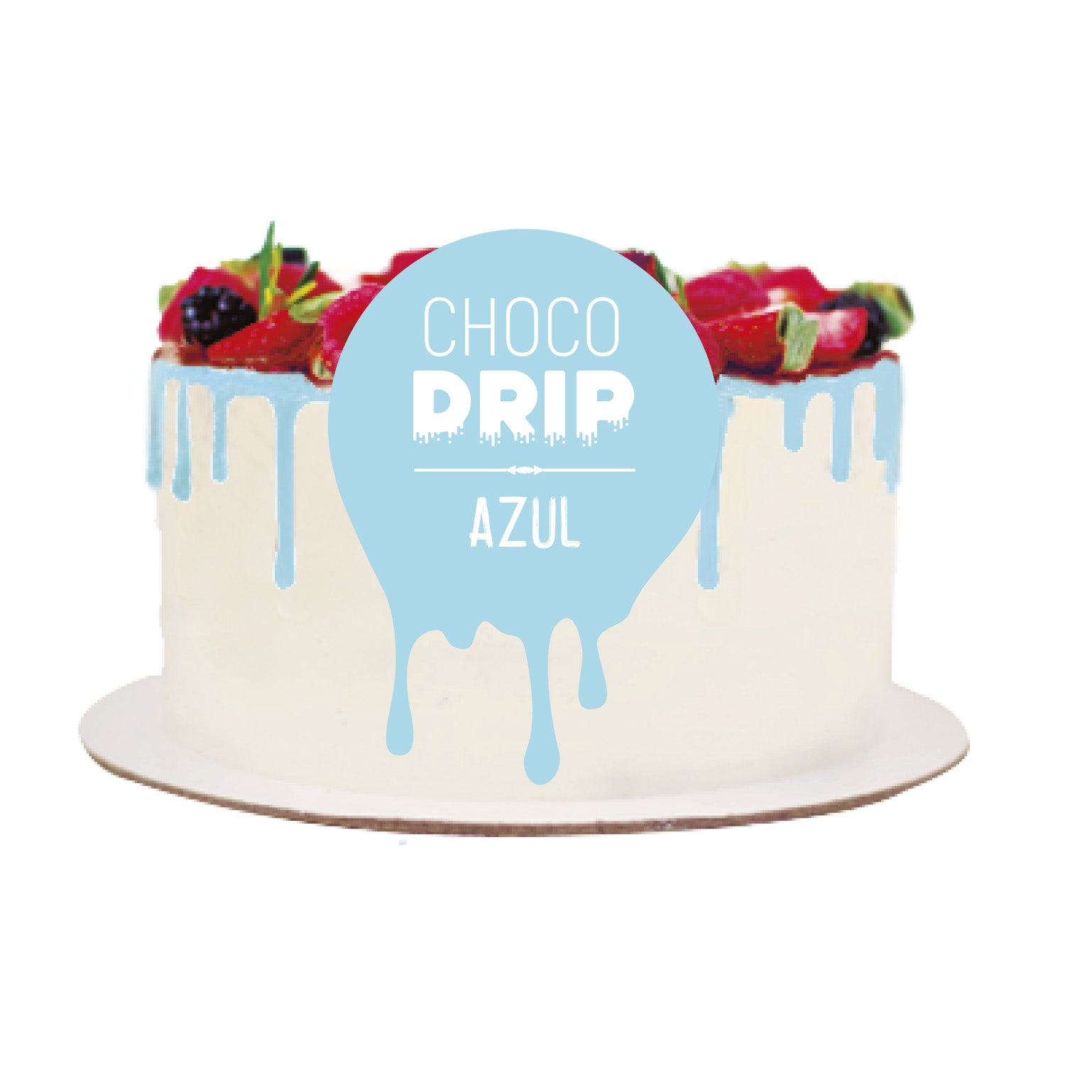 CHOCO DRIP BLUE 180 GR