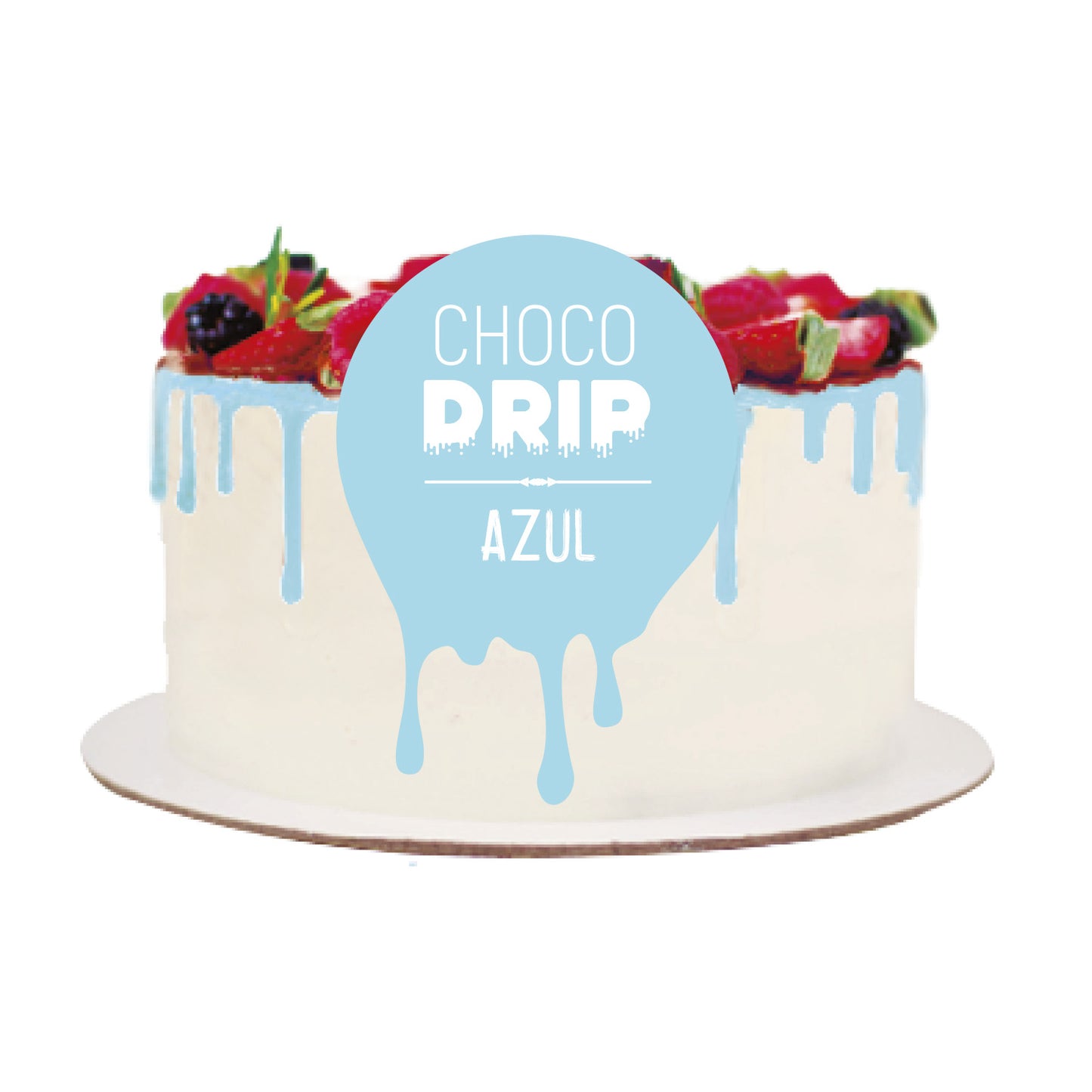 CHOCO DRIP BLUE 180 GR