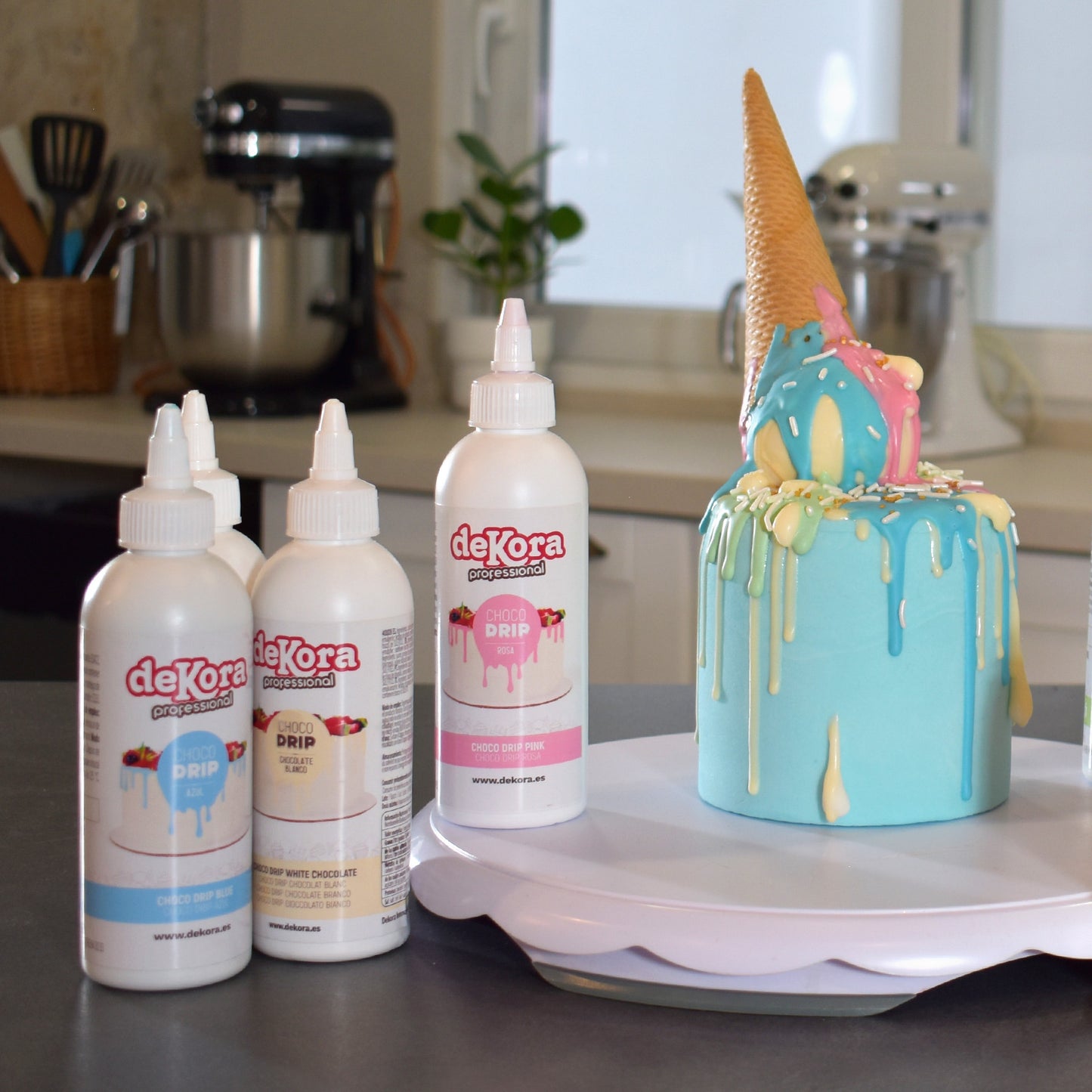 CHOCO DRIP BLUE 180 GR