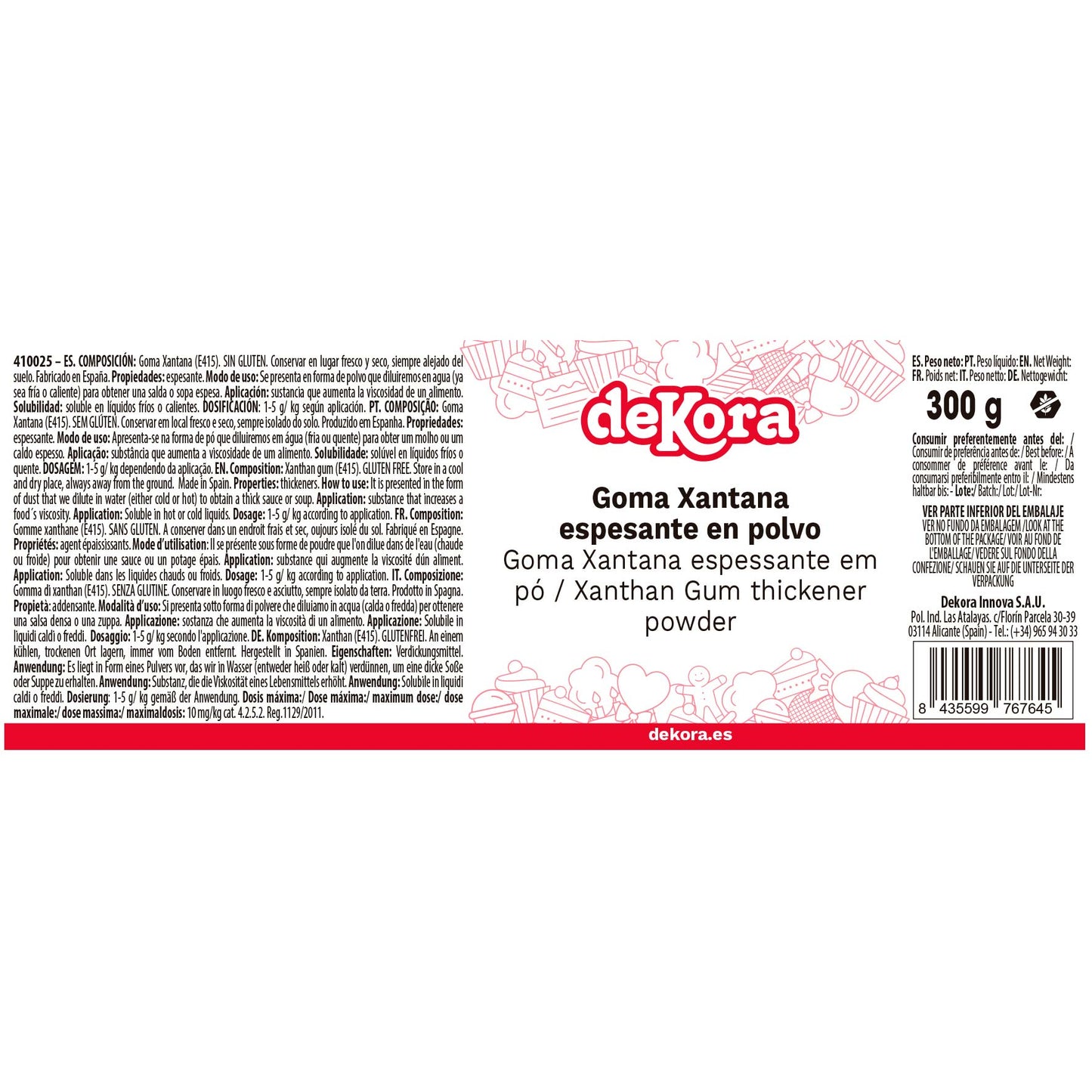 GOMA XANTANA 300 GR