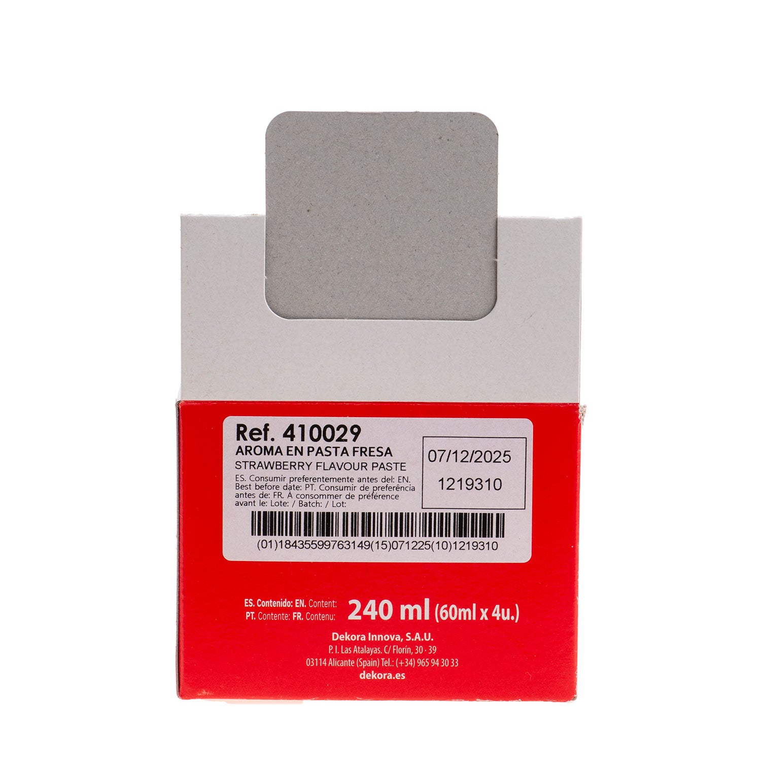 ARÔME EN PÂTE DE FRAISE  60ML